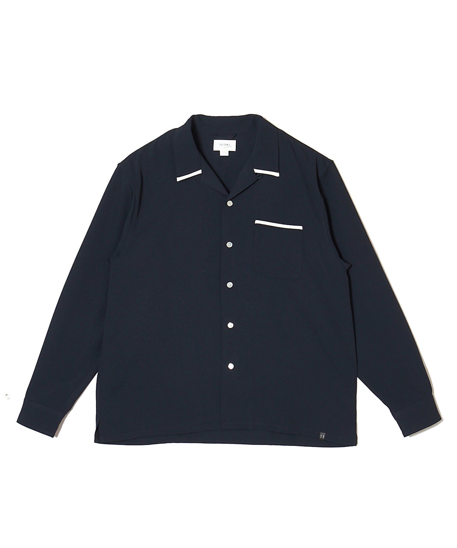 BICOLOR OPEN SHIRT