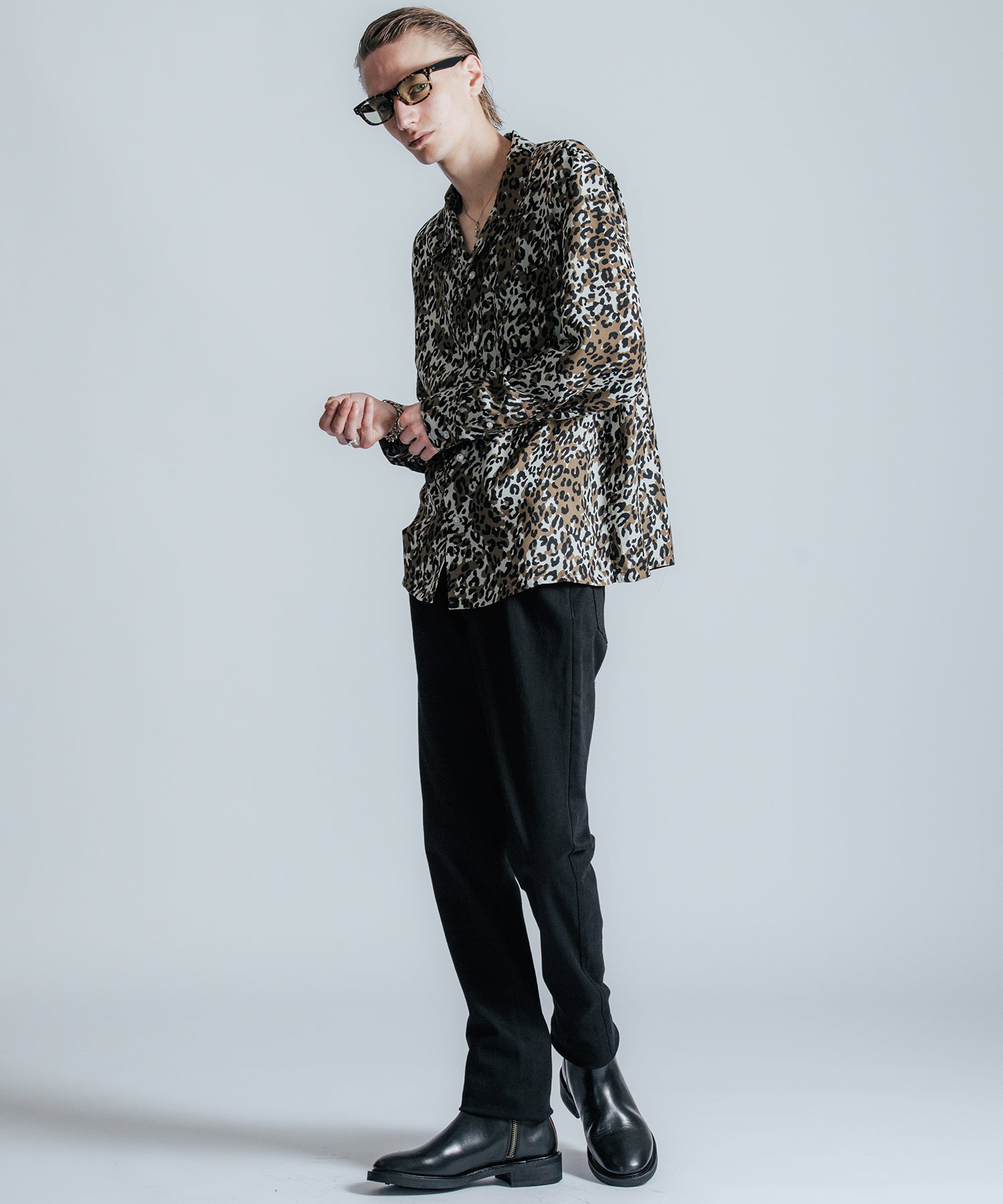 CAMO OPEN SHIRT