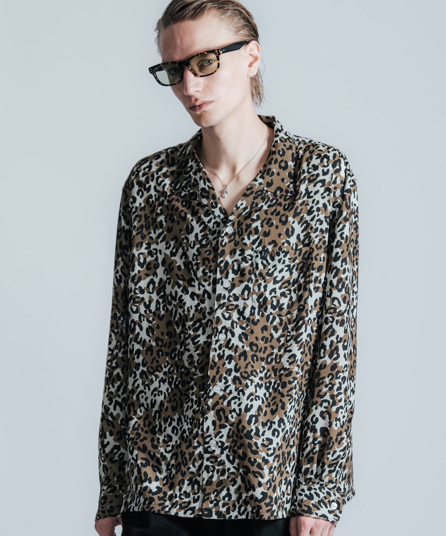CAMO OPEN SHIRT