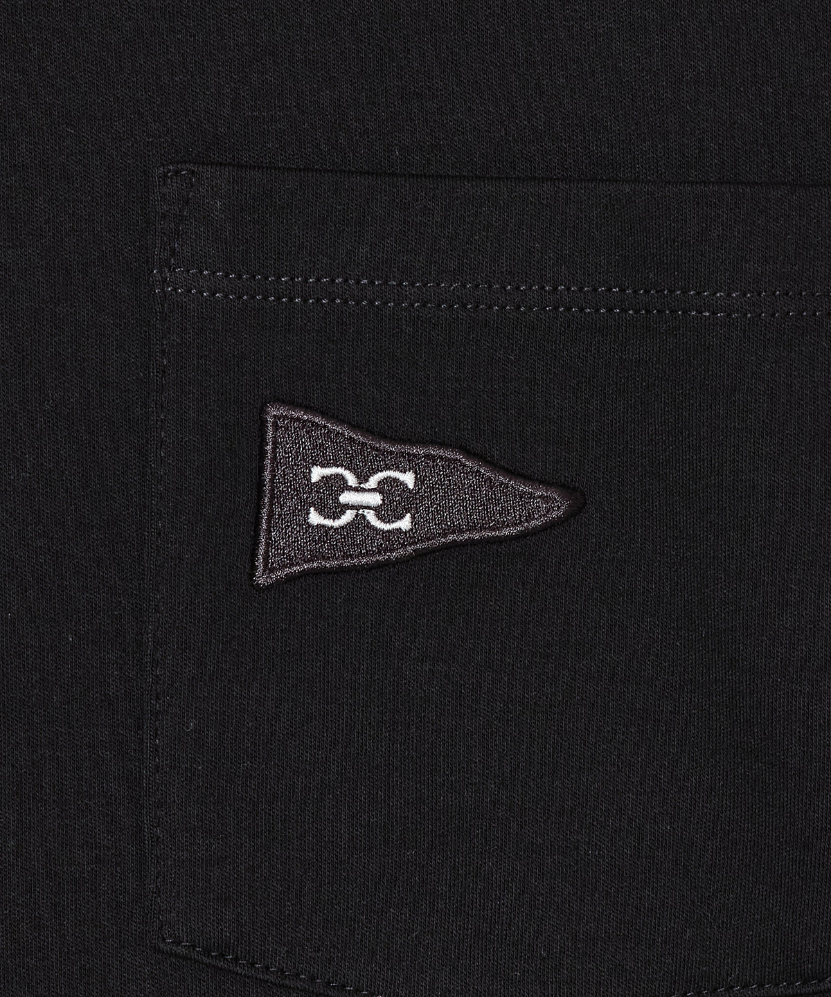 FLAG LOGO POCKET LONG SLEEVE T SHIRT