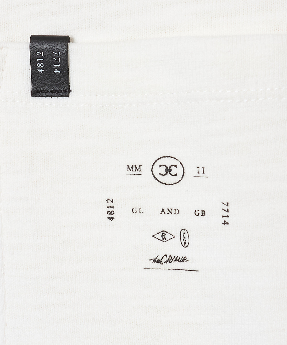 HEAVY OZ SLUB BINDER HENLY NECK POCKET L/S T SHIRT