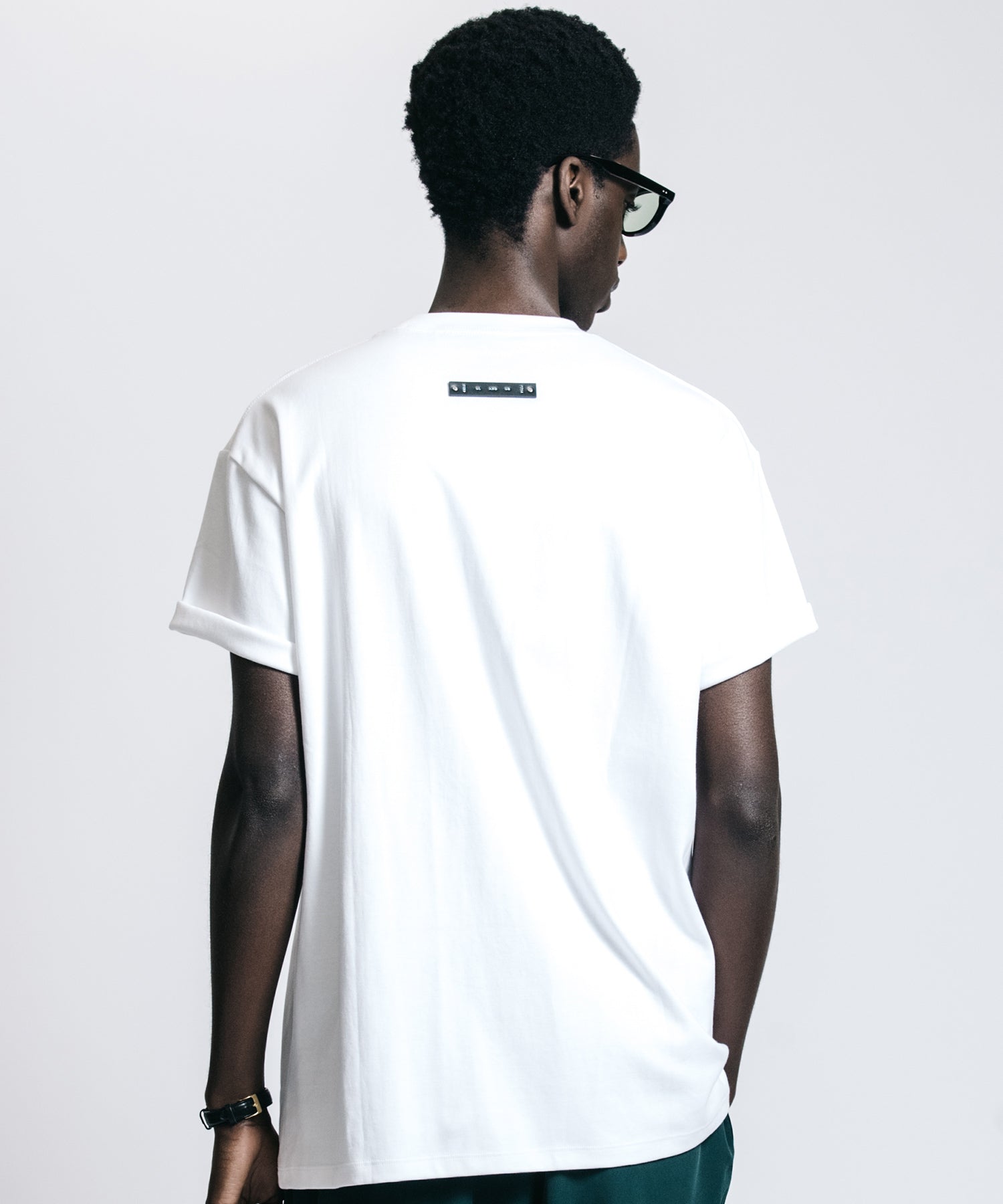 FLAG LOGO POCKET T SHIRT