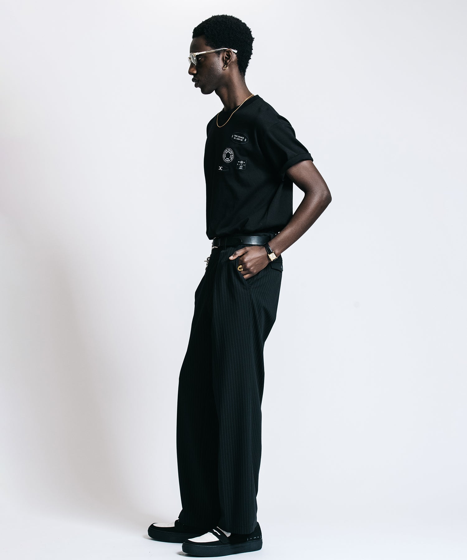 SIGNATURE PATCHWORK T SHIRT