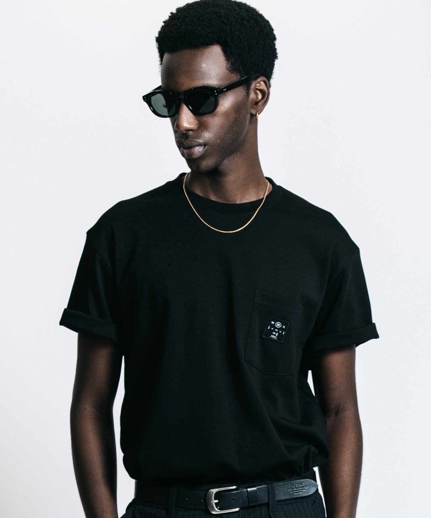 BOX LOGO POCKET T SHIRT