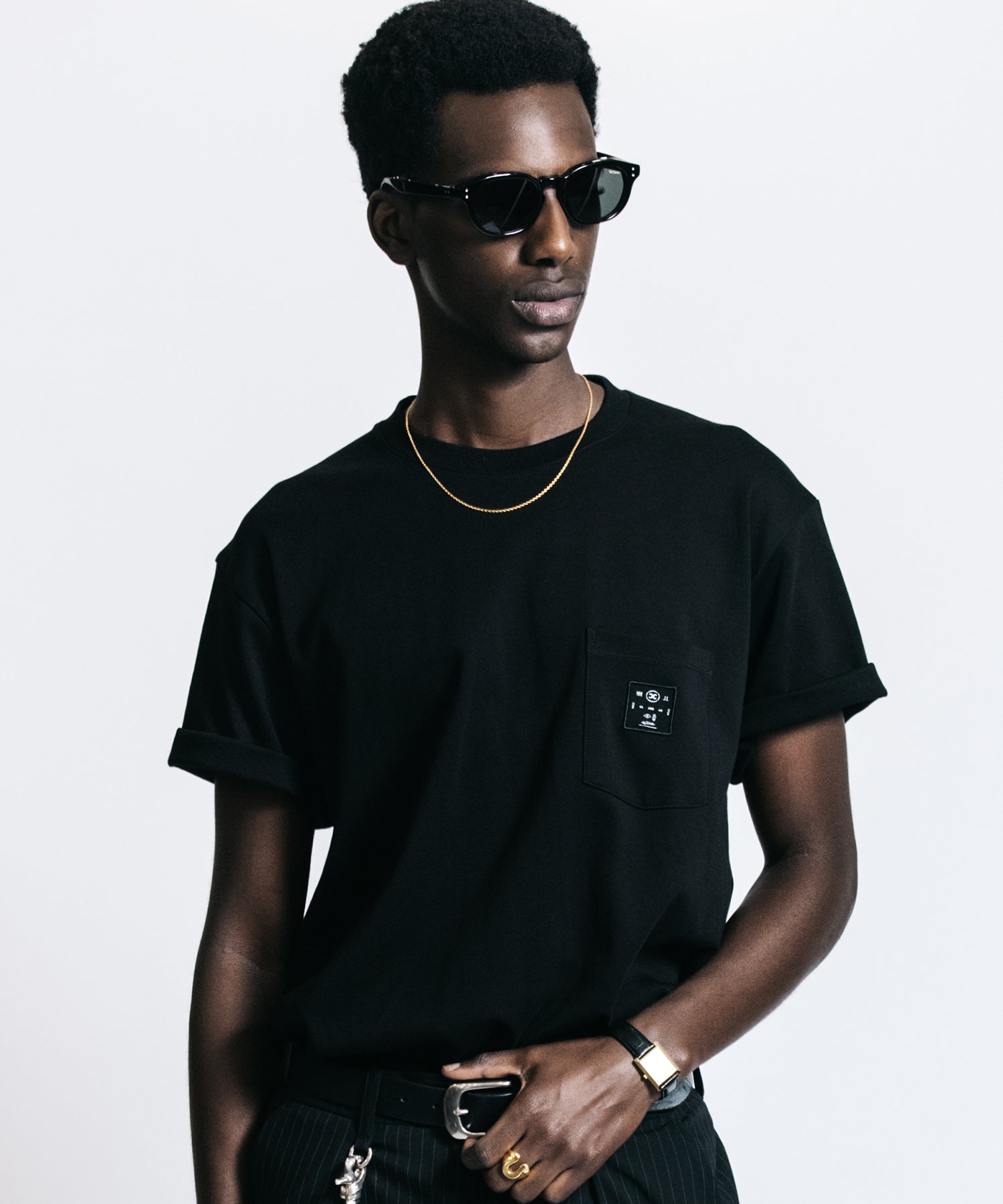 BOX LOGO POCKET T SHIRT