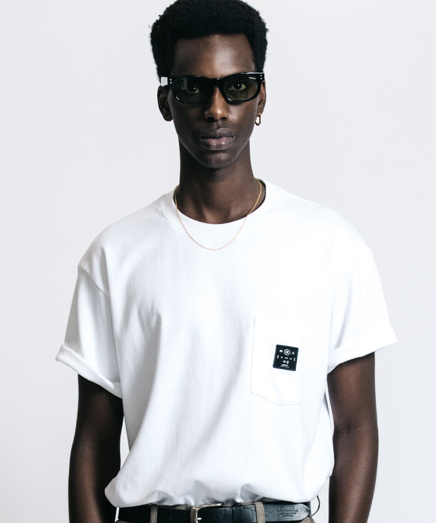 BOX LOGO POCKET T SHIRT