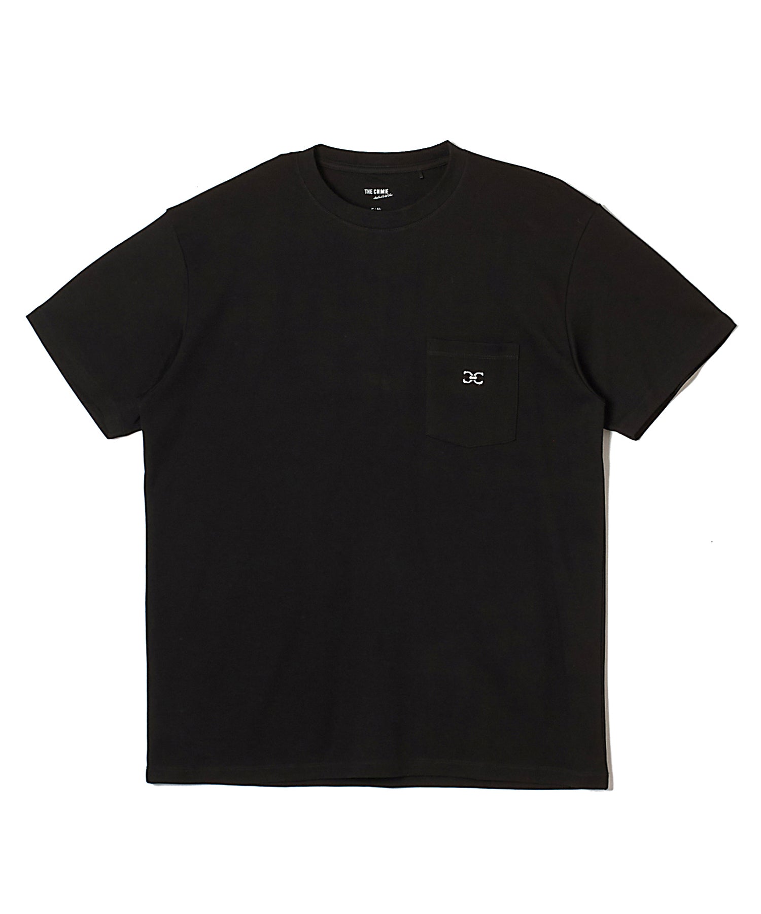 CHAIN-LINK “C” EMBROIDERY POCKET T-SHIRT