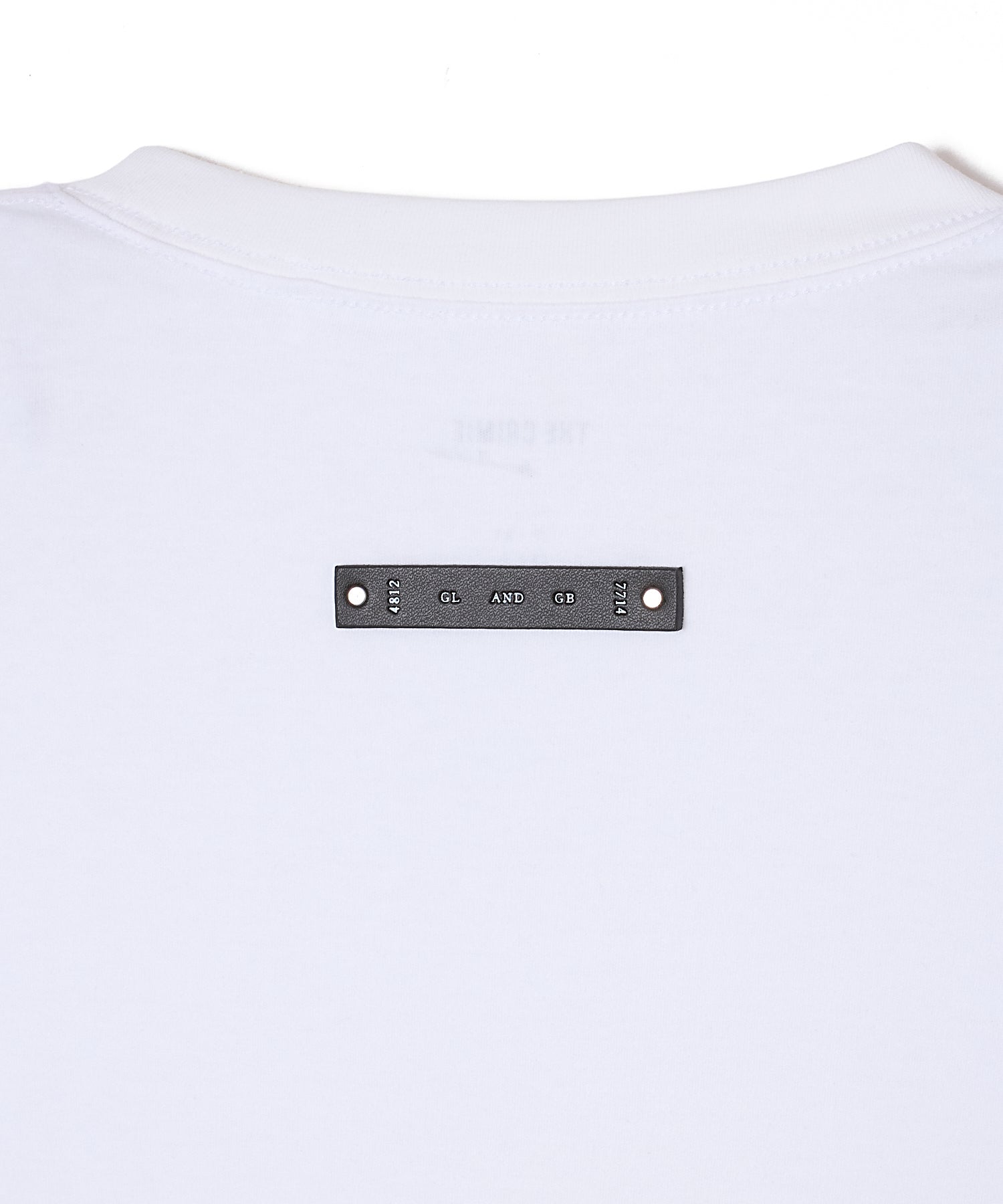CHAIN-LINK “C” EMBROIDERY POCKET T-SHIRT