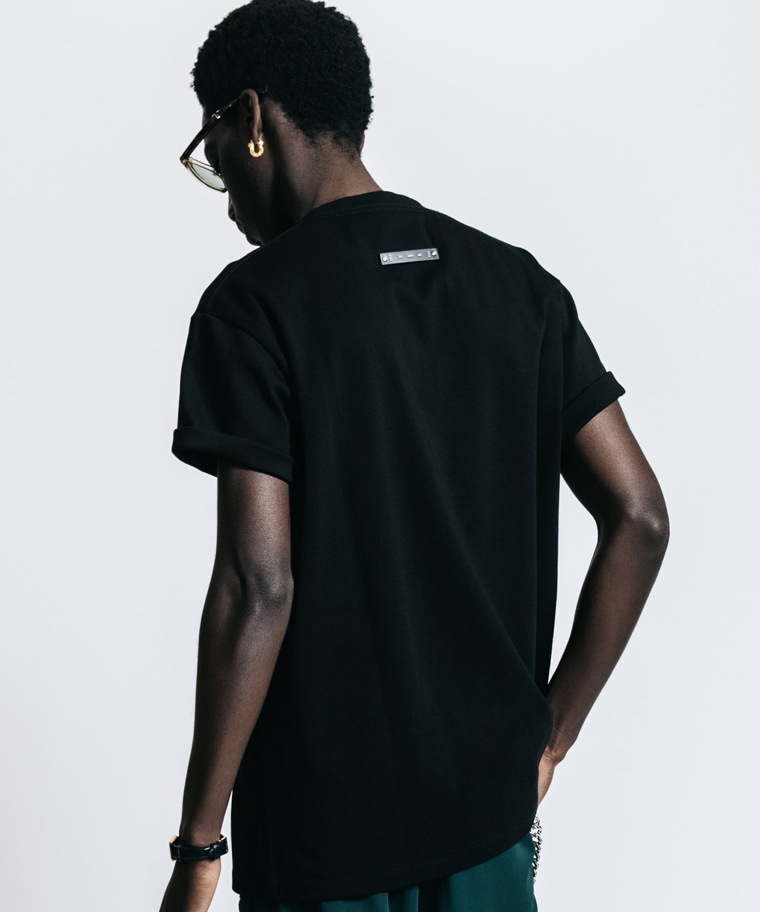 CR EMBROIDERY POCKET T SHIRT