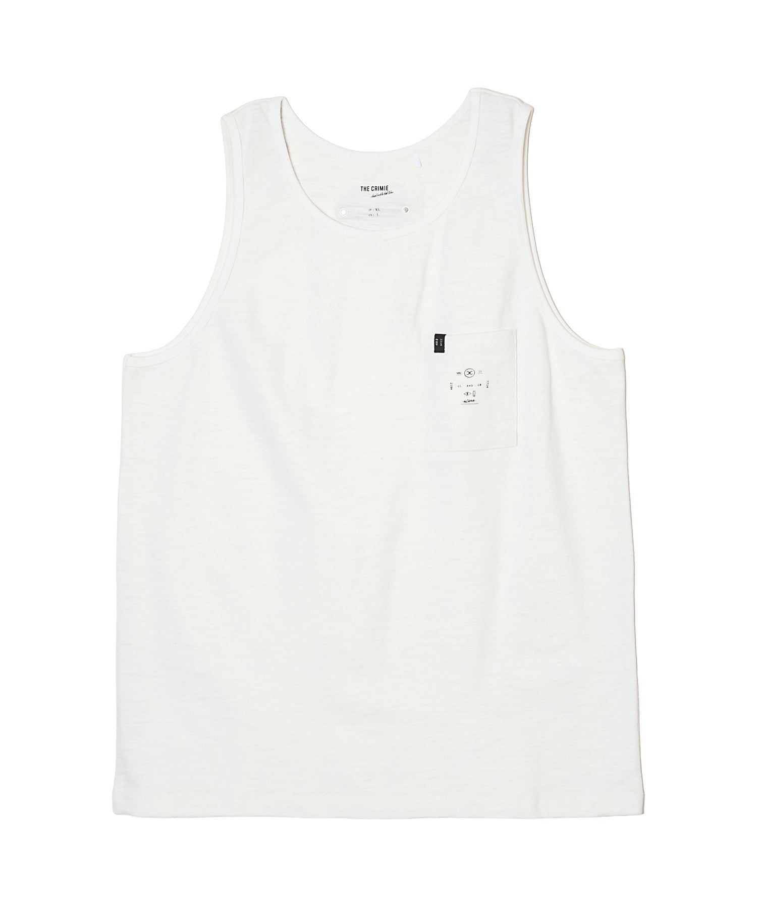 HEAVY OZ SLUB POCKET TANK TOP
