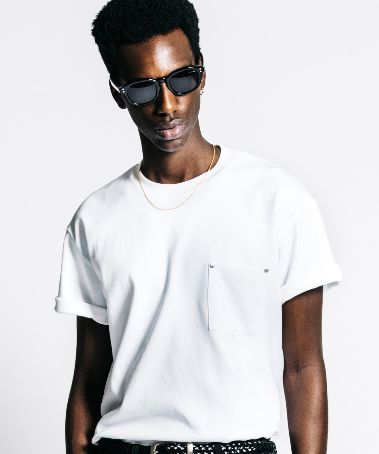 RIVET & DIALOG LOGO POCKET T SHIRT