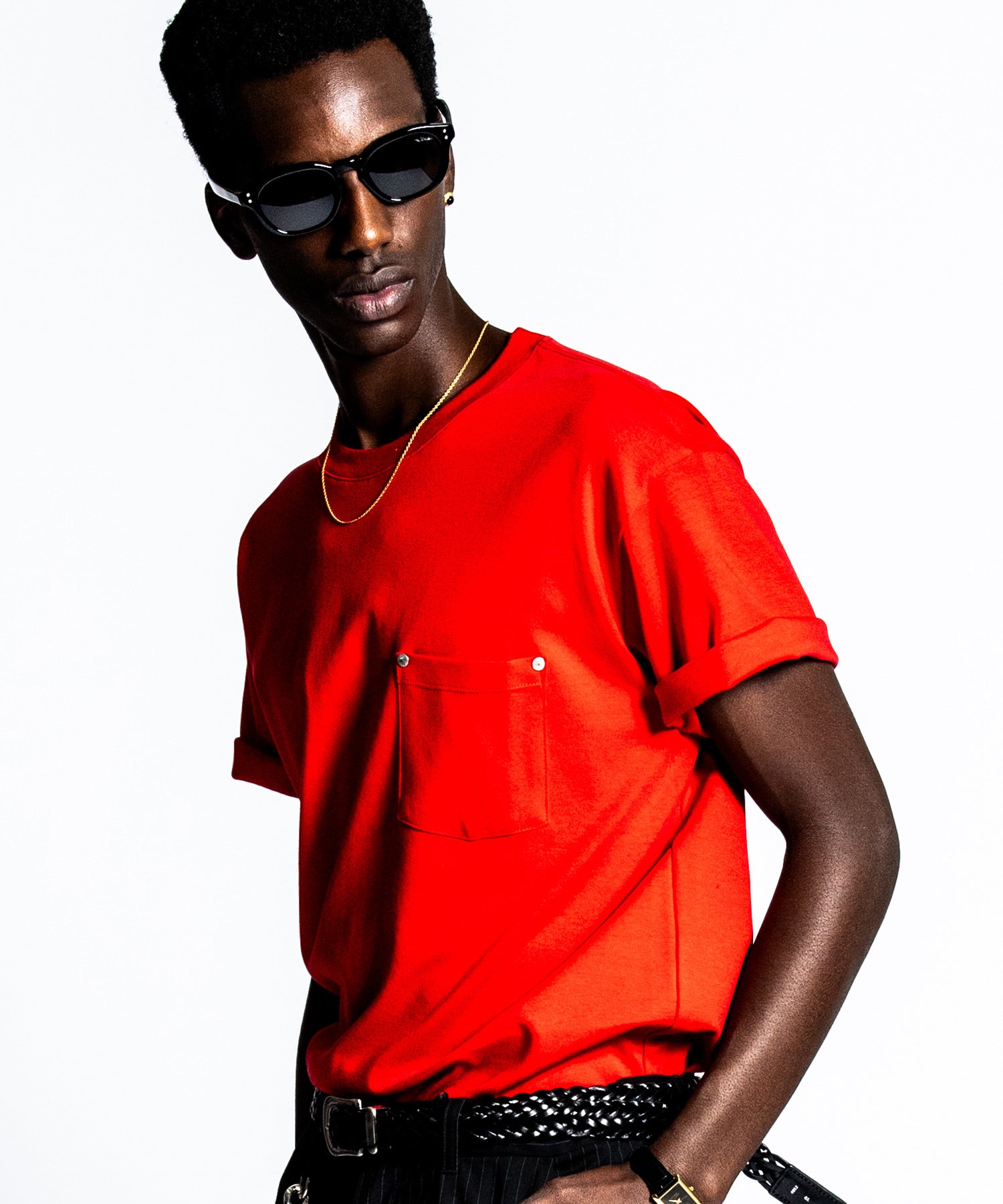 RIVET & DIALOG LOGO POCKET T SHIRT