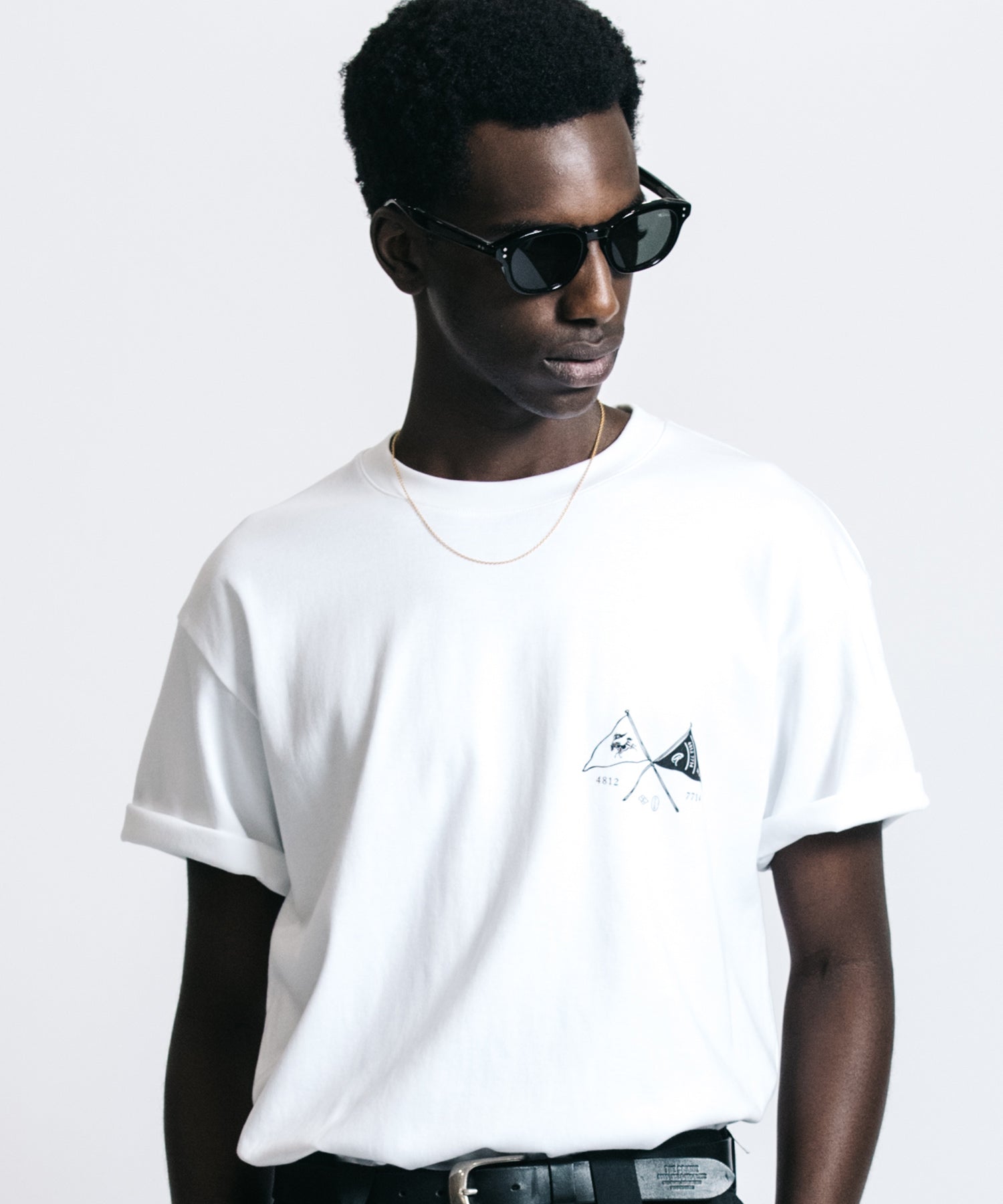 FLAG & CR MUSUTANG T SHIRT