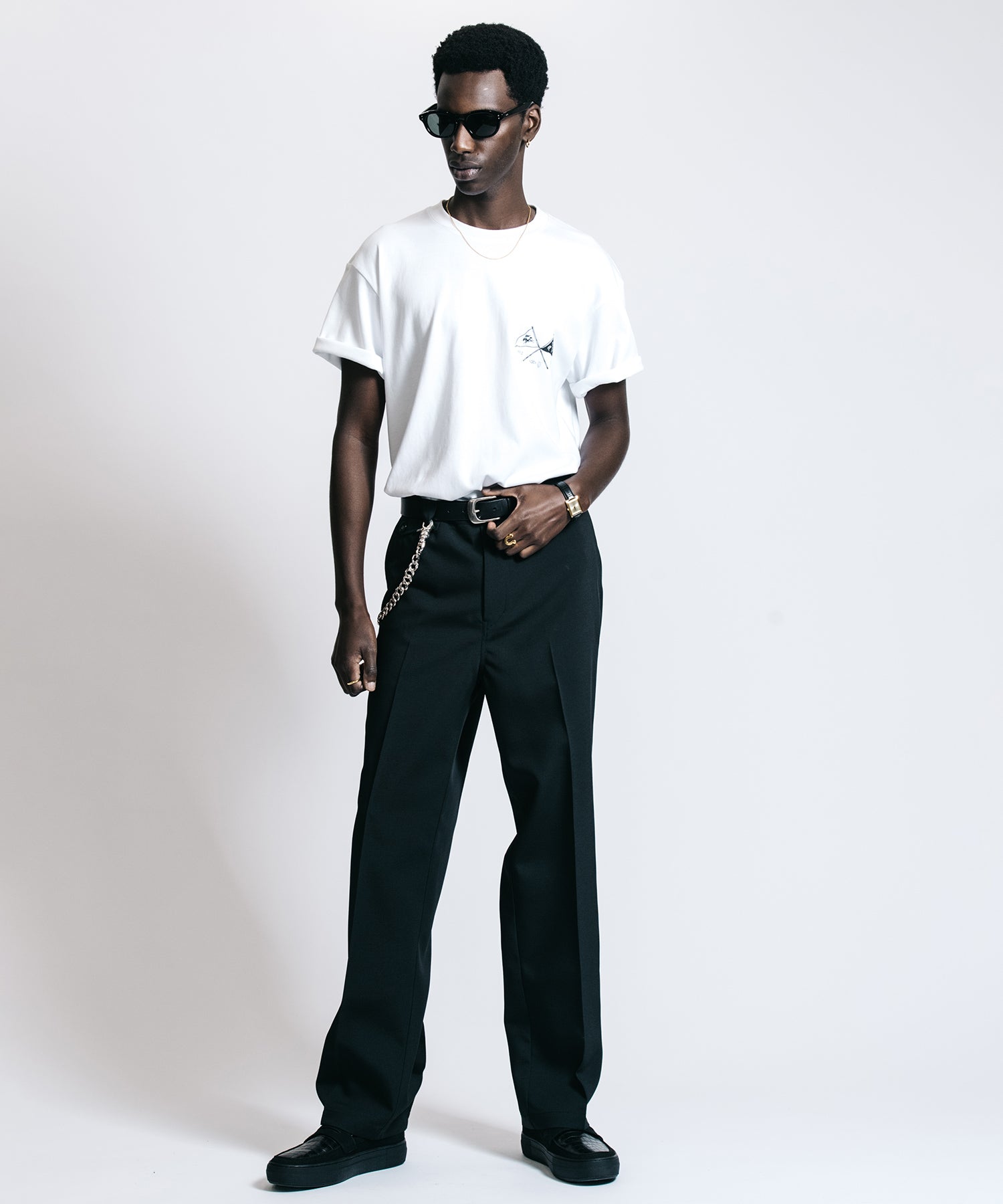 FLAG & CR MUSUTANG T SHIRT