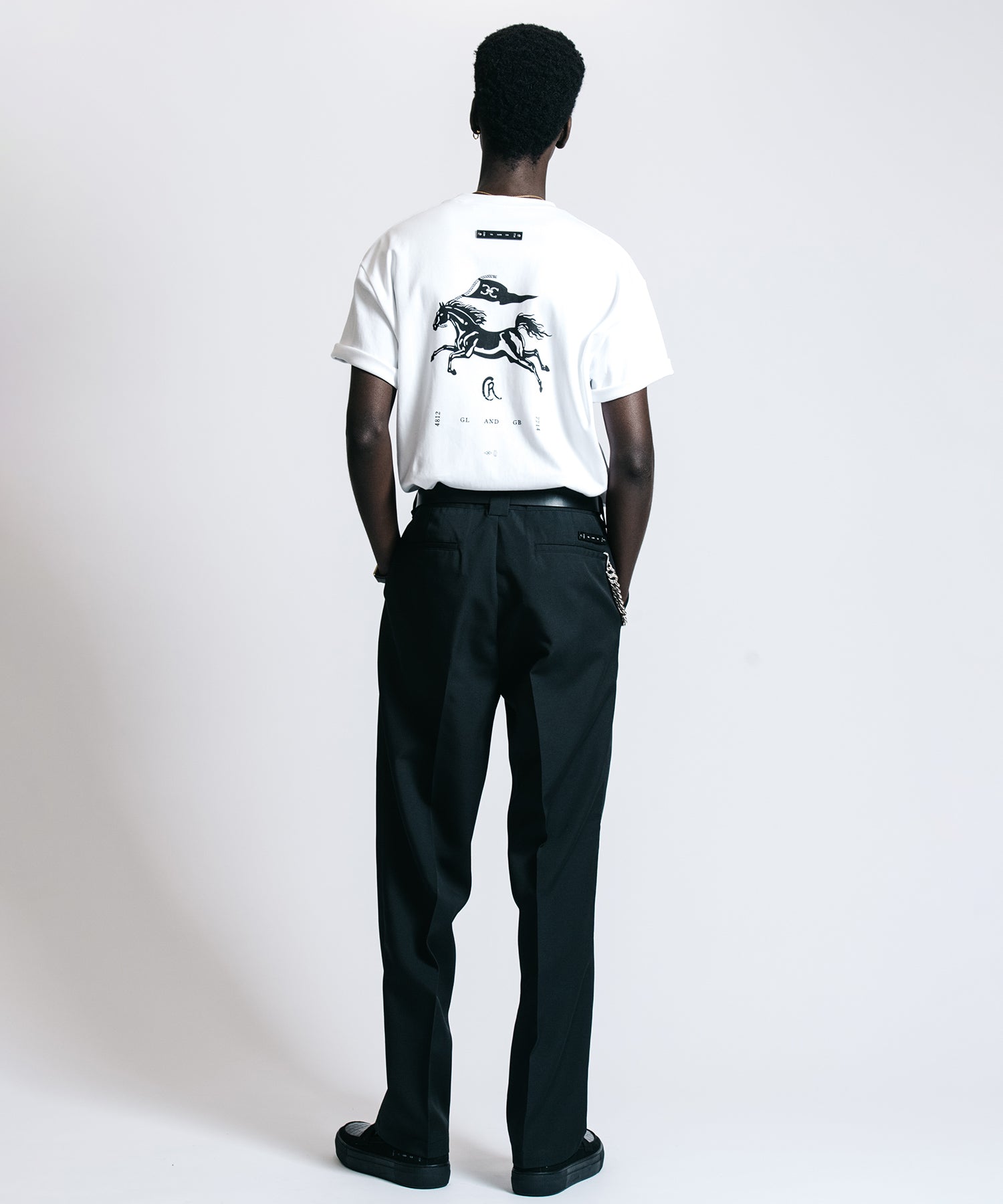 FLAG & CR MUSUTANG T SHIRT