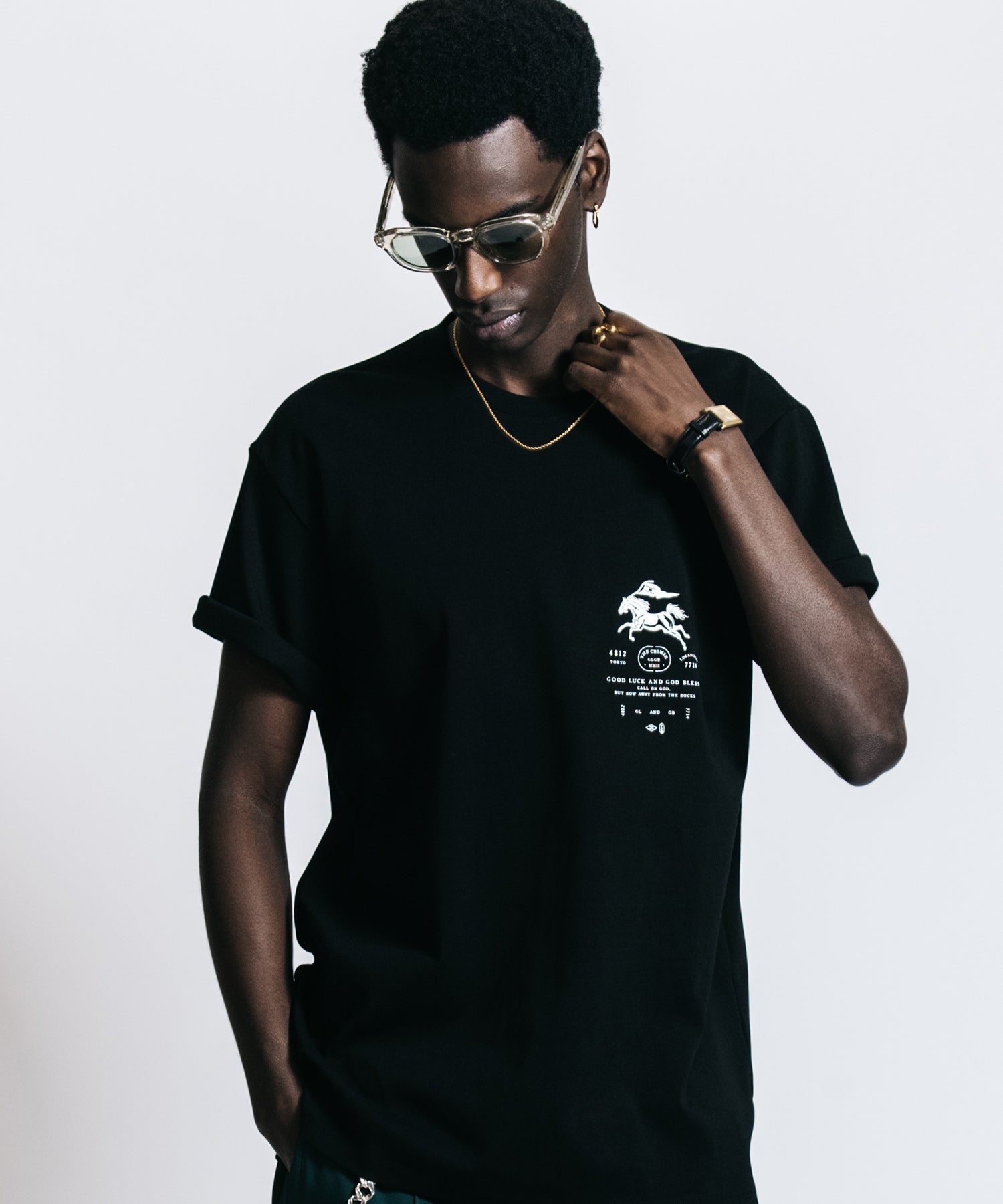 CR MUSTANG SIGN T SHIRT