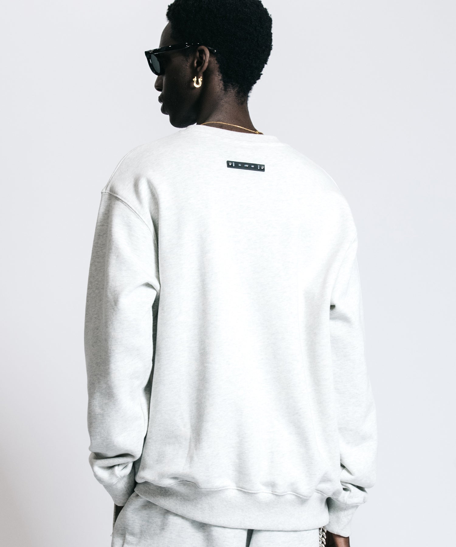 FLAG LOGO CREW NECK SWEAT
