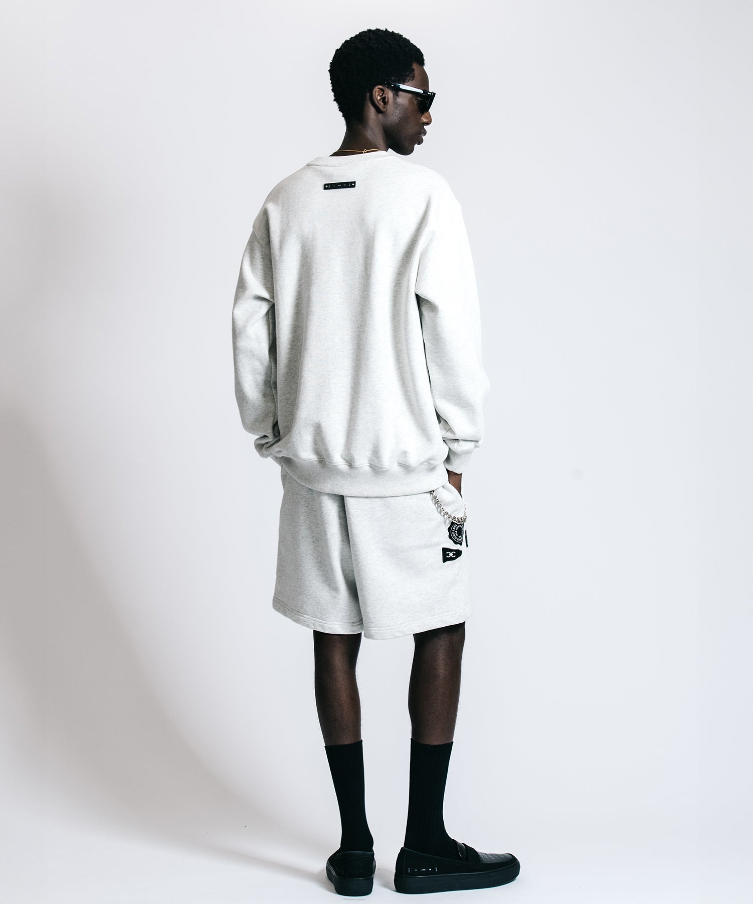 FLAG LOGO CREW NECK SWEAT