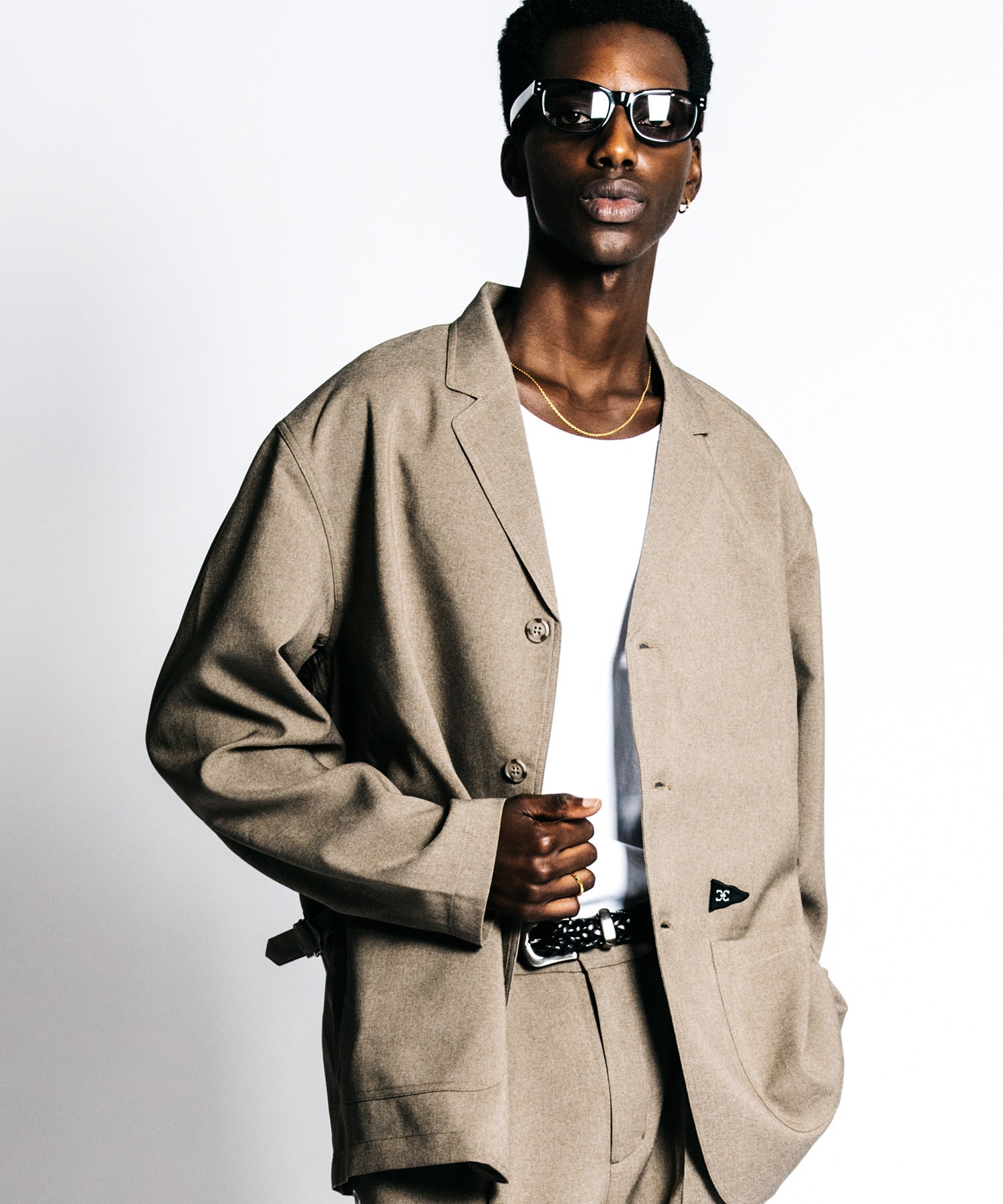 3B TAILORED JACKET – MELANGE ALL SEASON EASY CARE