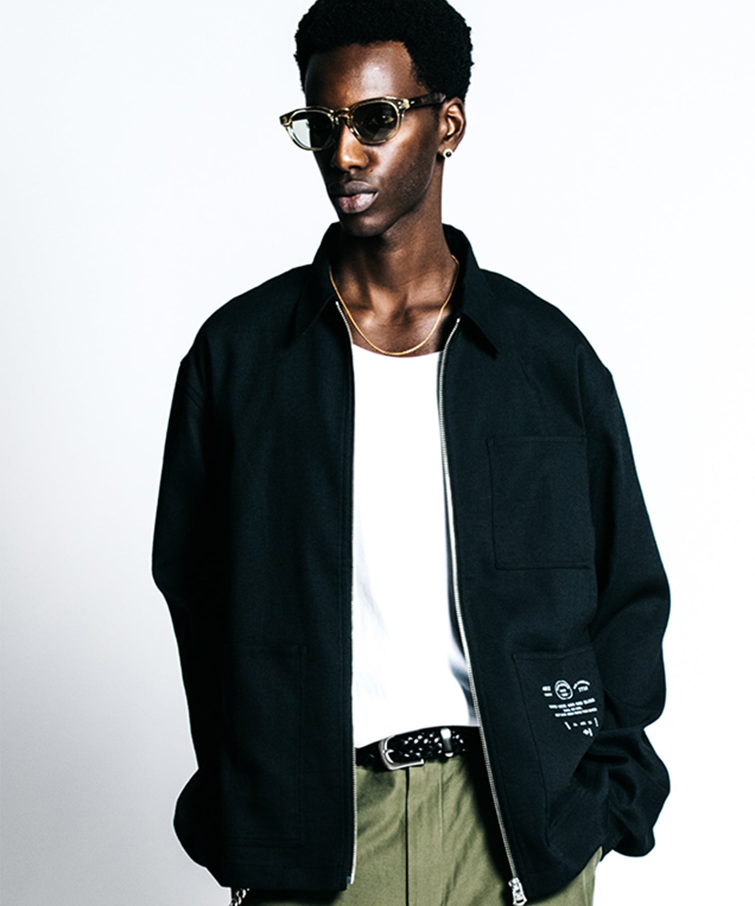 ZIP LINEN OX SHIRT JACKET – COOL TOUCH EASY CARE