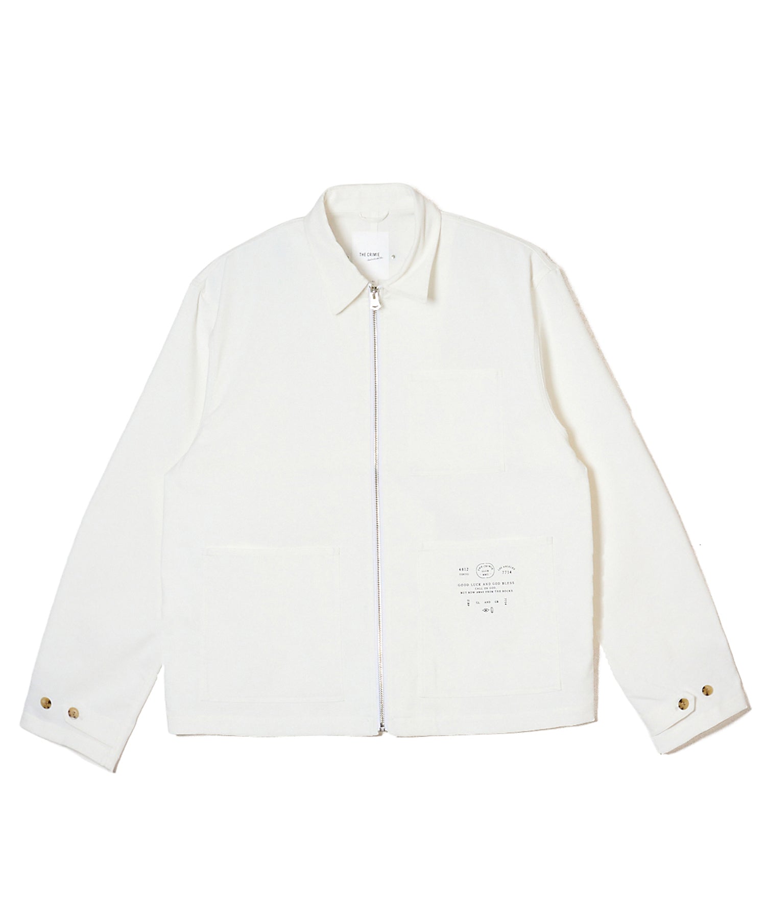 ZIP LINEN OX SHIRT JACKET – COOL TOUCH EASY CARE