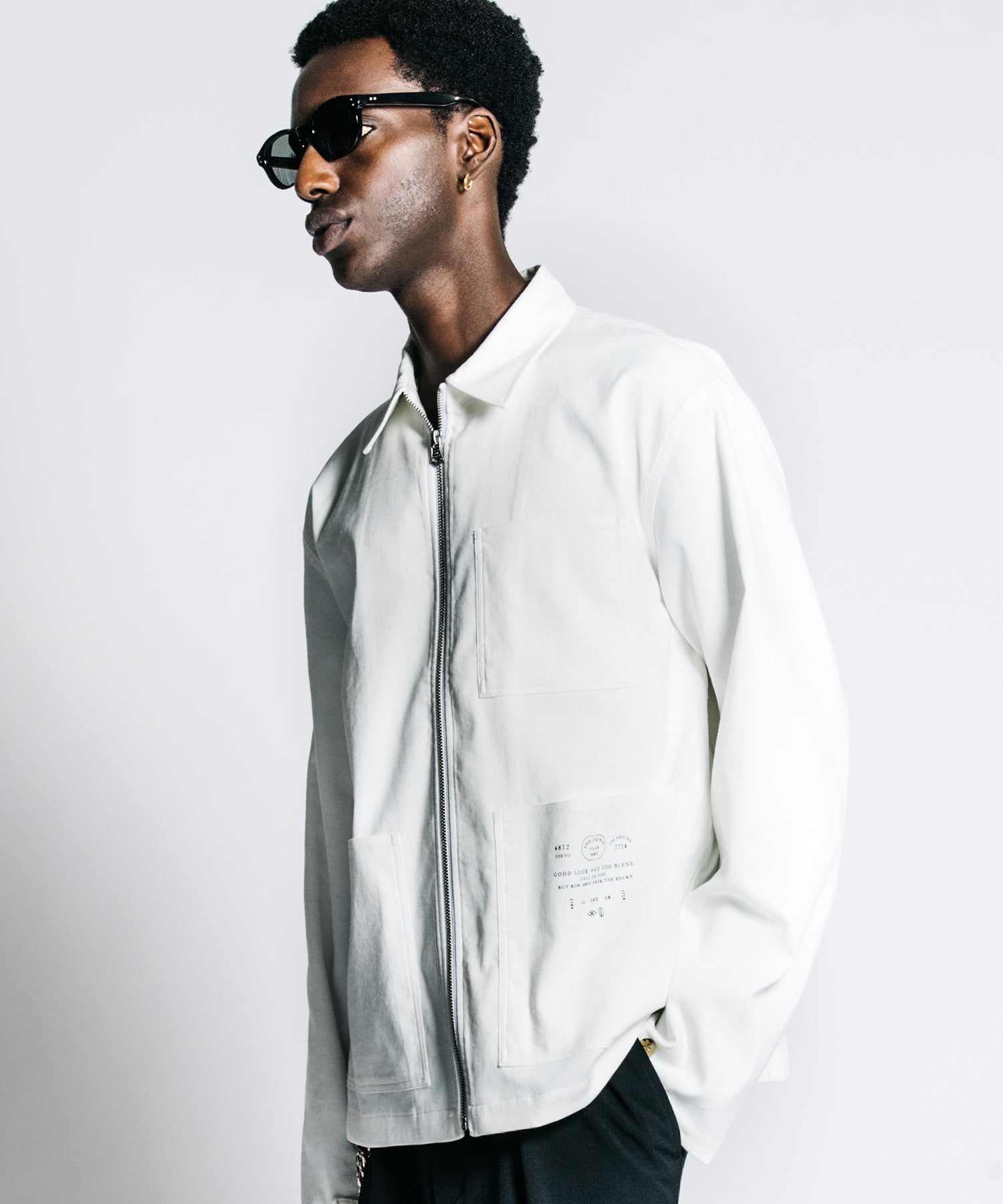 ZIP LINEN OX SHIRT JACKET – COOL TOUCH EASY CARE