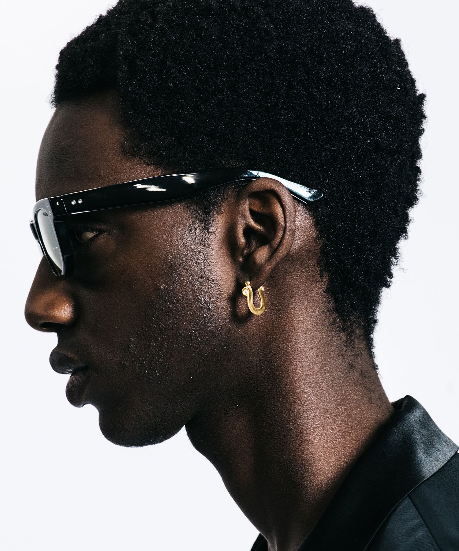 LETTER RIBBON HORSE SHOE PIERCE 24KDP