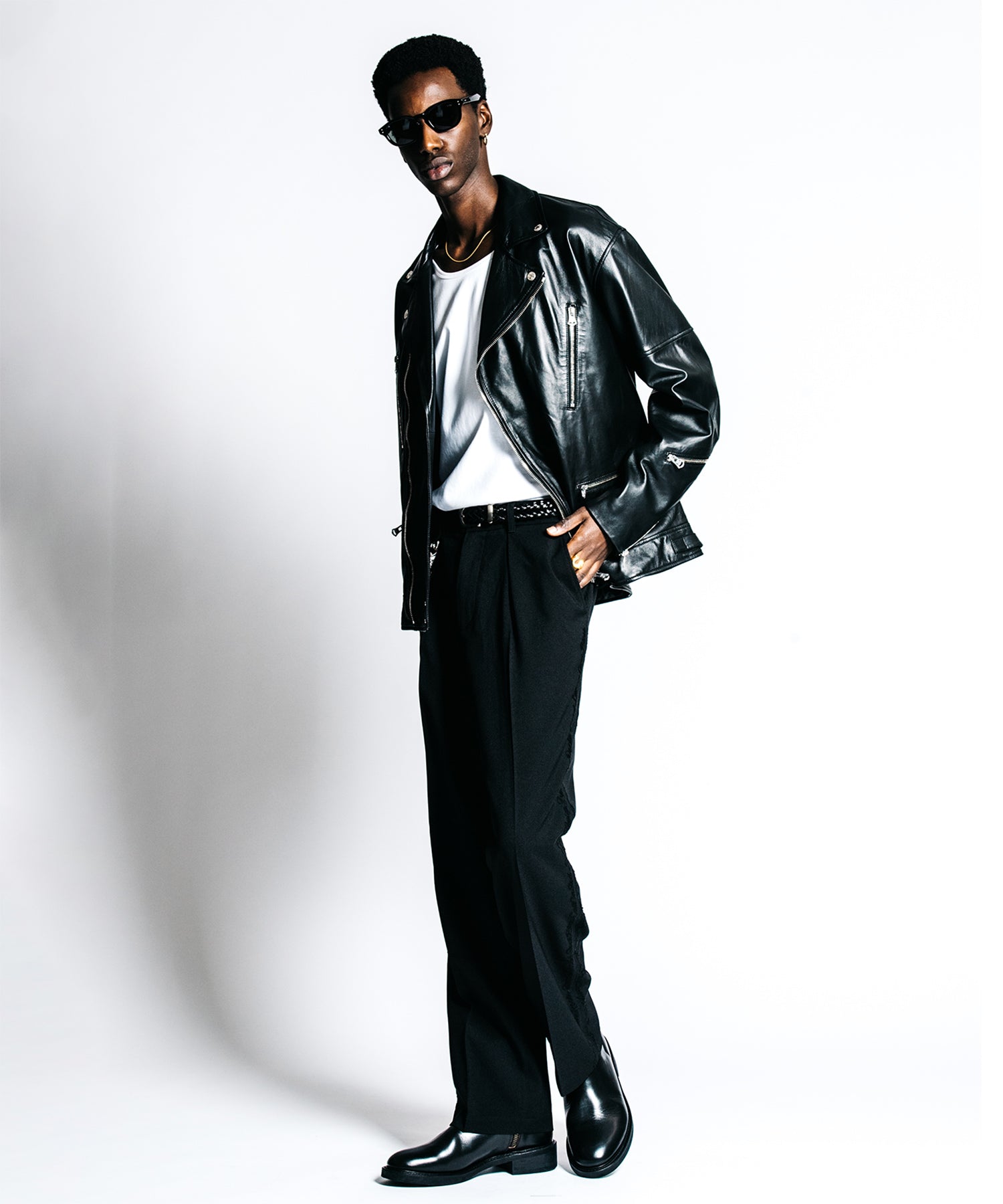 TAILORED TROUSERS – MELANGE ALL SEASON EASY CARE