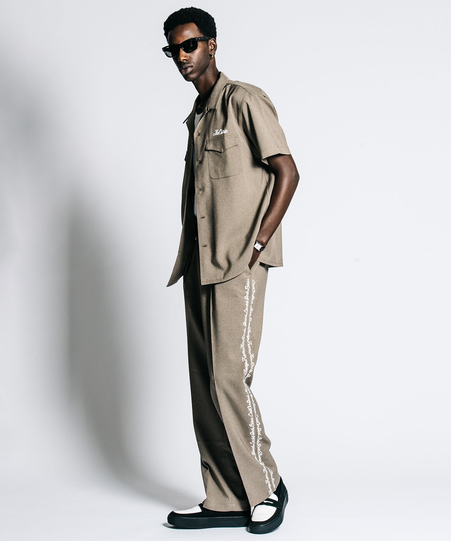 TAILORED TROUSERS – MELANGE ALL SEASON EASY CARE
