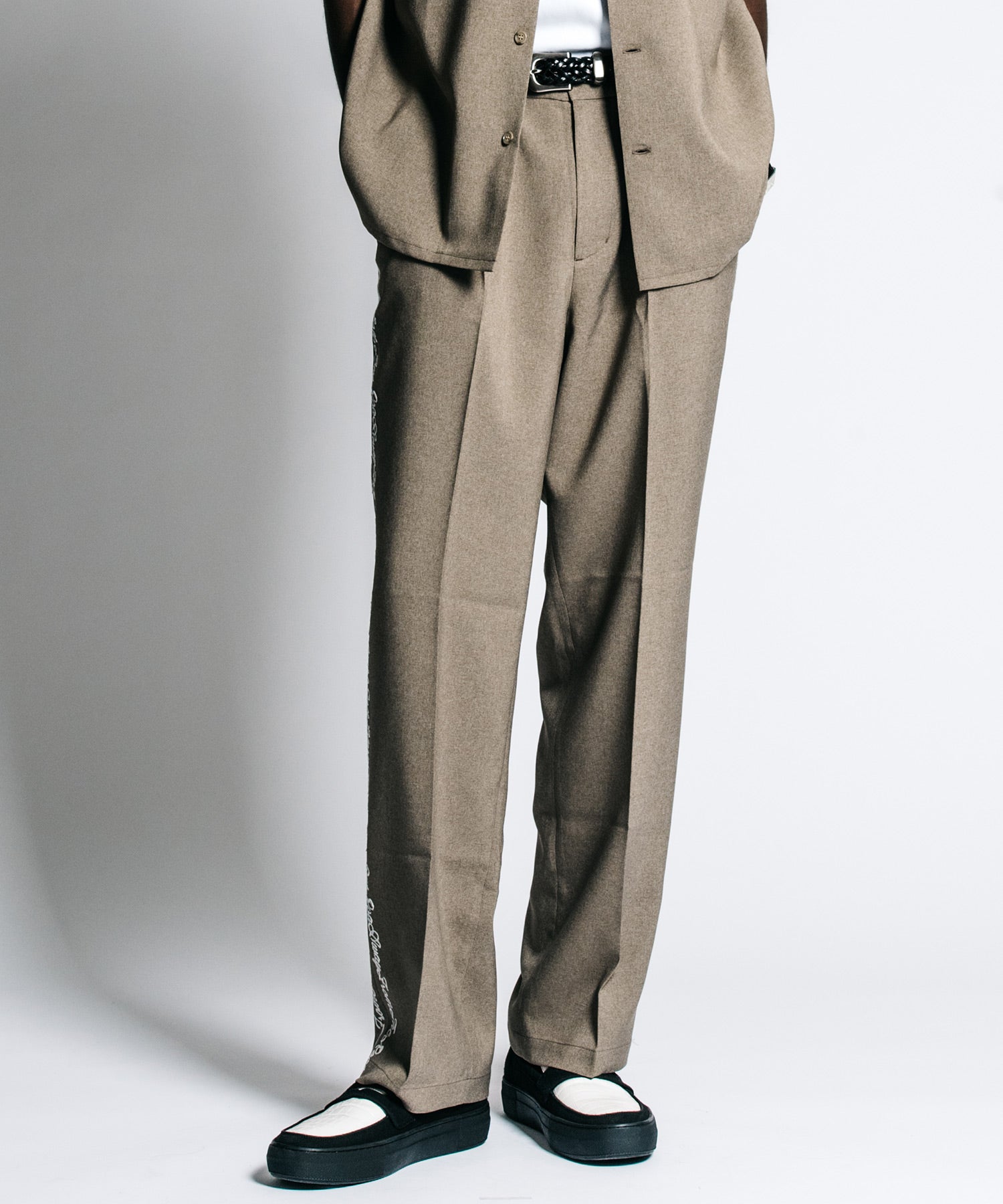 TAILORED TROUSERS – MELANGE ALL SEASON EASY CARE