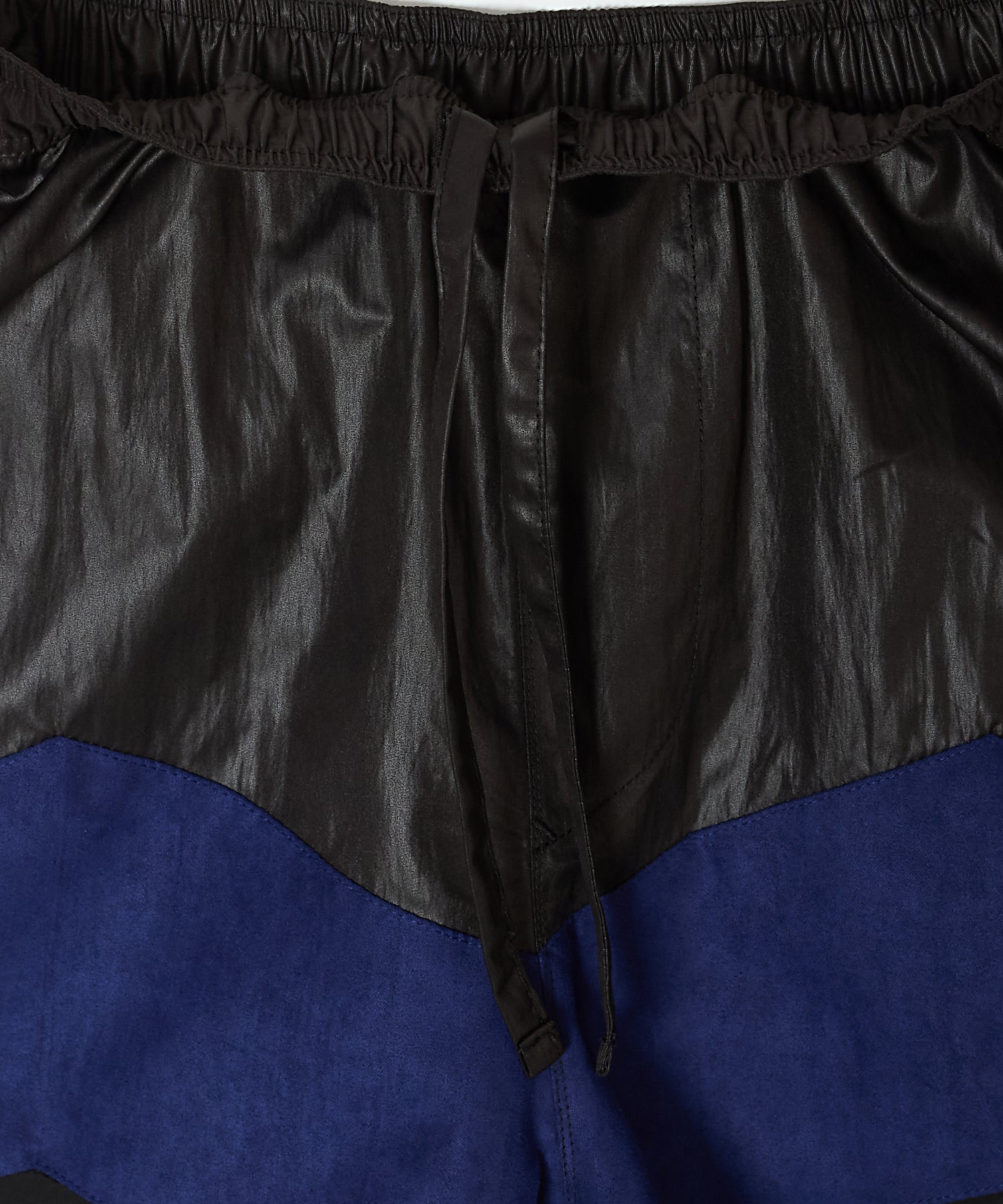 HYBRID TRACK SHORTS – LUX FAKE SUEDE PANEL