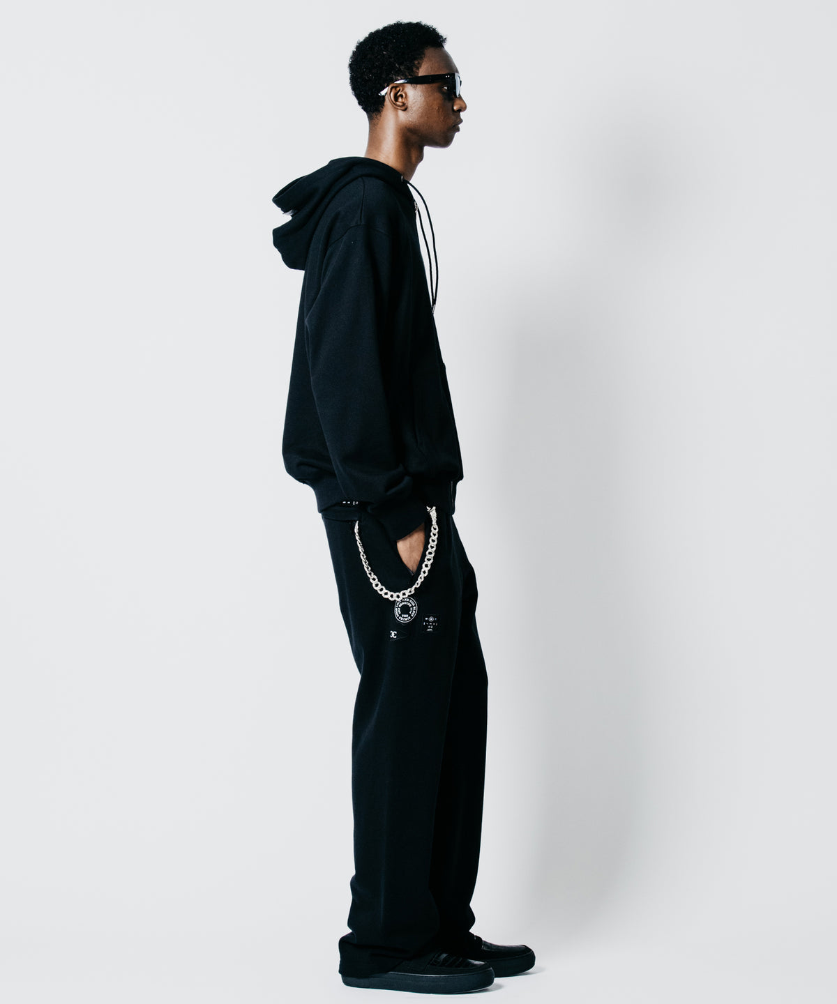 SIGNATURE PATCHWORK SWEAT PANTS