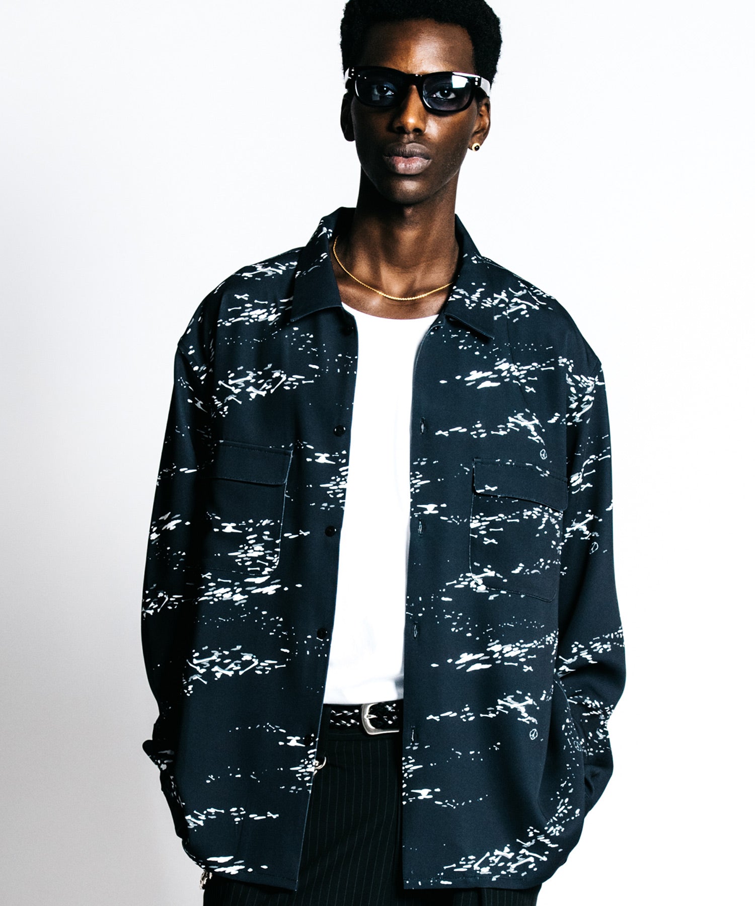 UNDERWORLD RIVER ALOHA L/S SHIRT