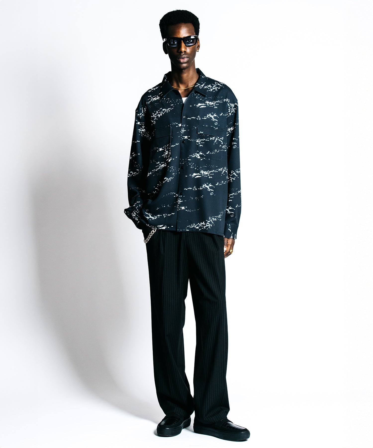 UNDERWORLD RIVER ALOHA L/S SHIRT