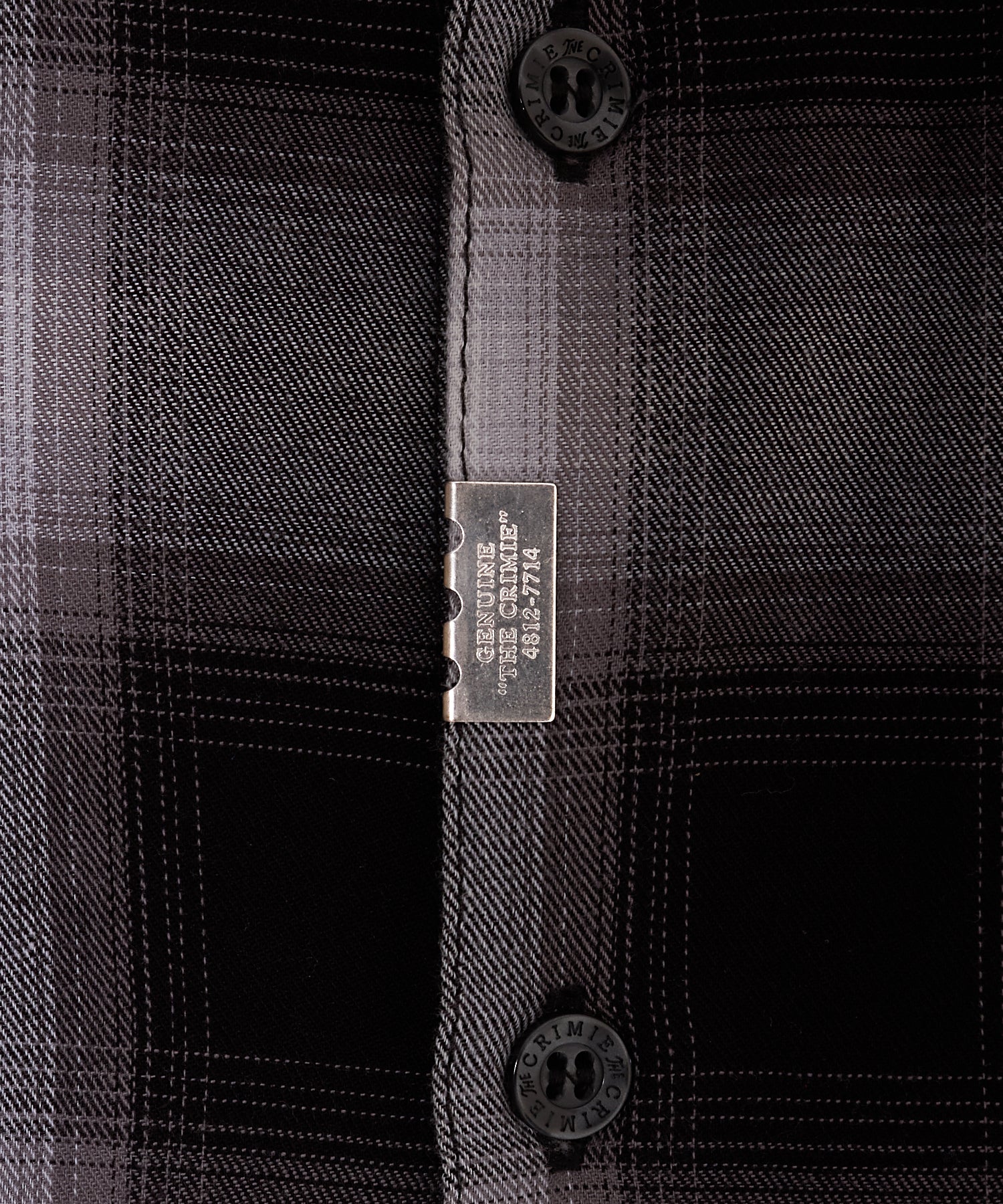 OMBRE CHECK B.D L/S WIDE SHIRT