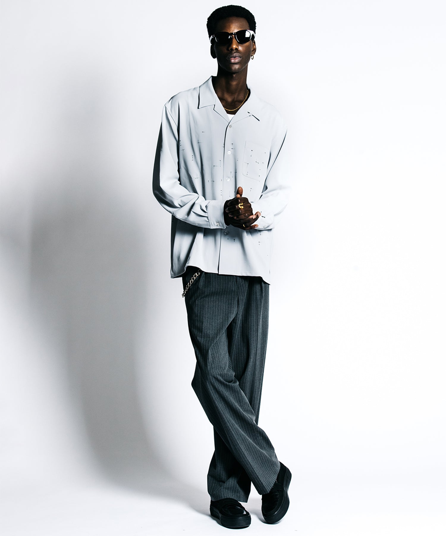 TAILORED ORIGINAL KASURI GRAPHIC L/S SHIRT – EASY CARE