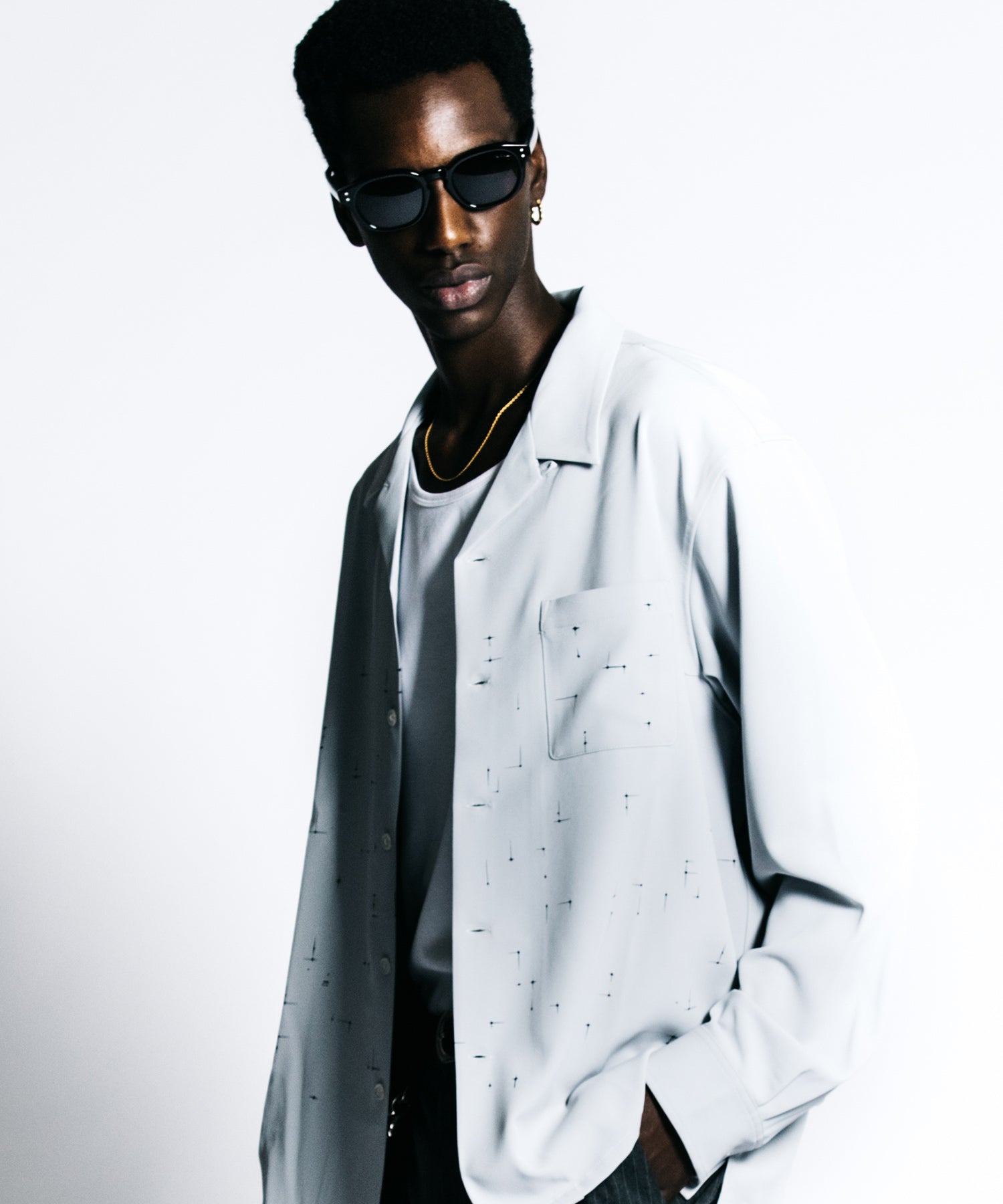 TAILORED ORIGINAL KASURI GRAPHIC L/S SHIRT – EASY CARE