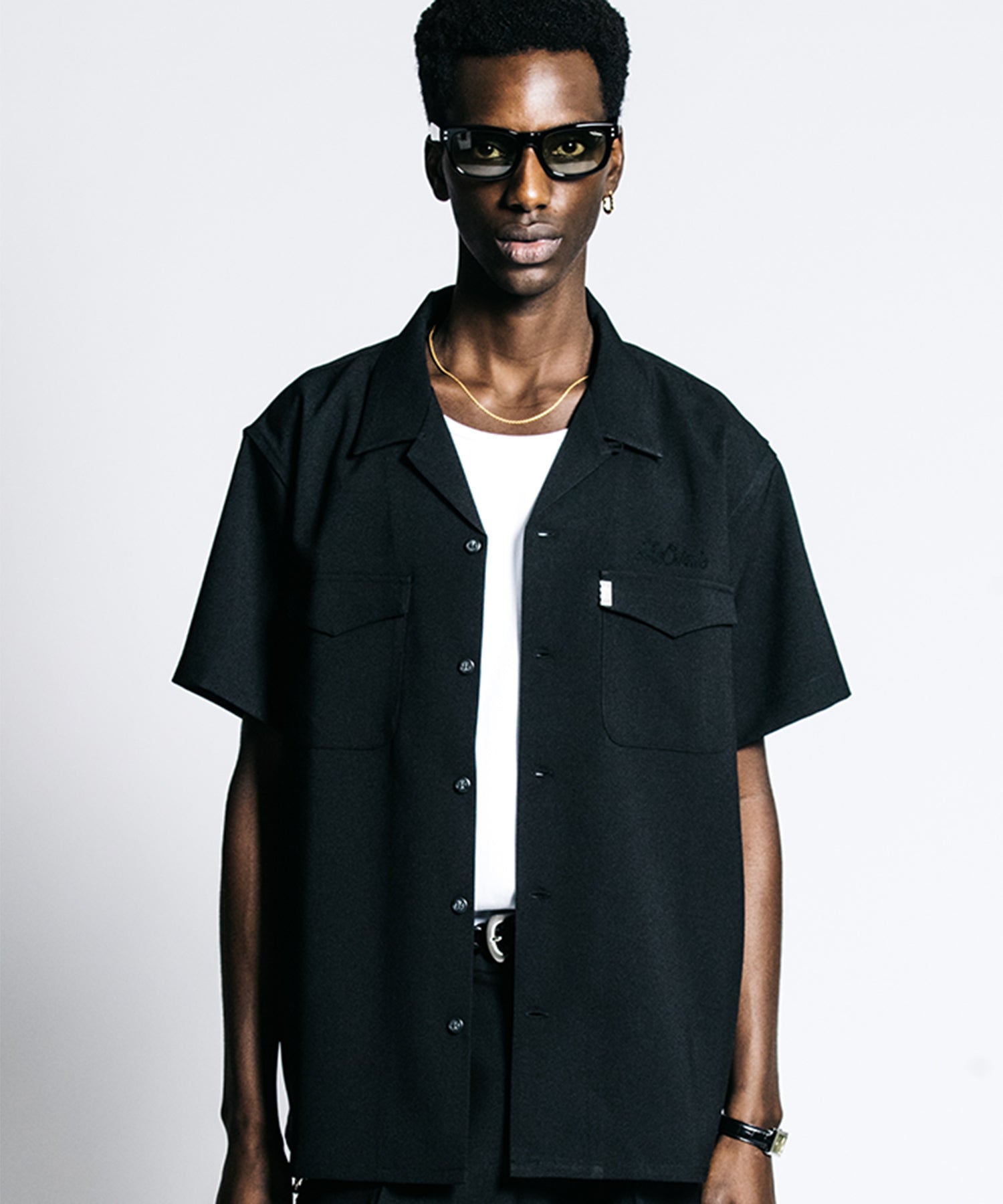 TAILORED SS SHIRT – MELANGE EASY CARE