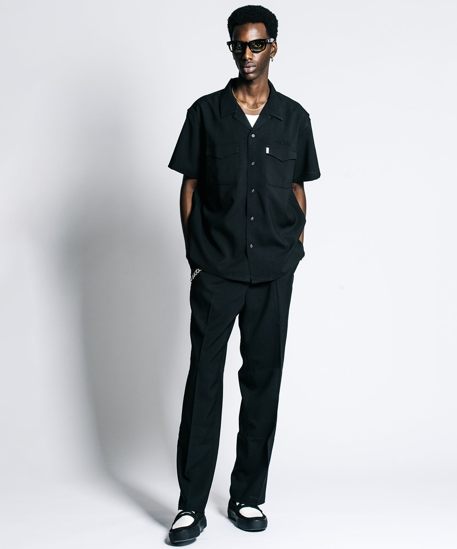 TAILORED SS SHIRT – MELANGE EASY CARE