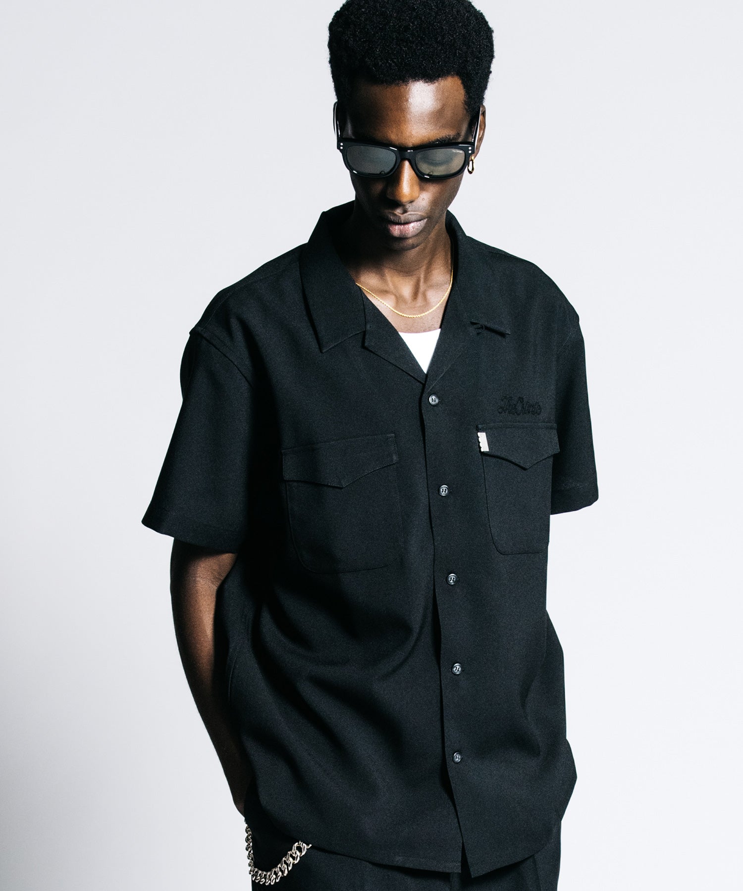 TAILORED SS SHIRT – MELANGE EASY CARE