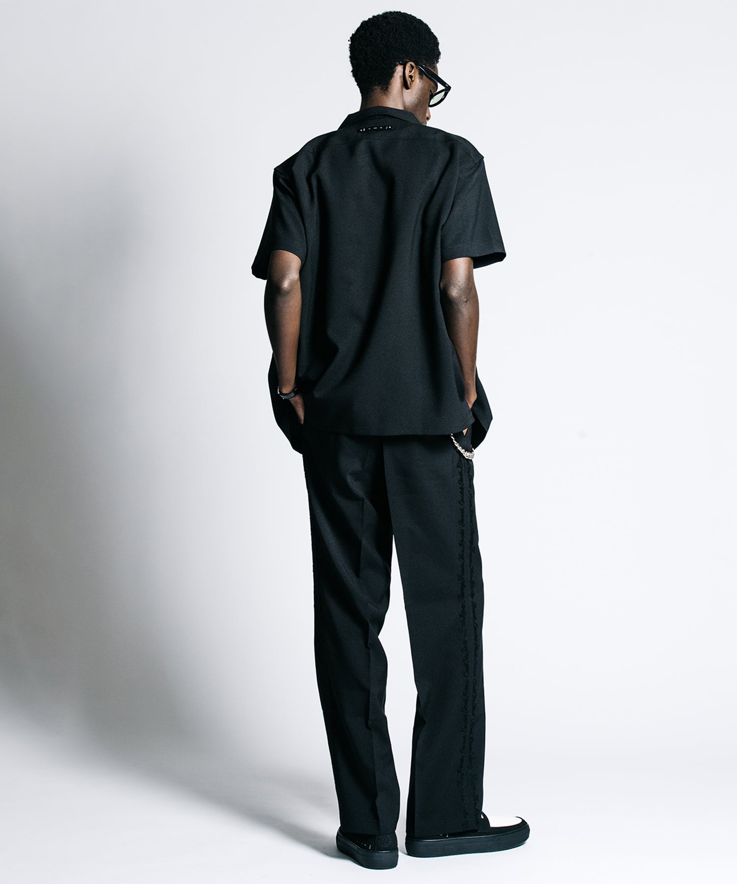 TAILORED SS SHIRT – MELANGE EASY CARE