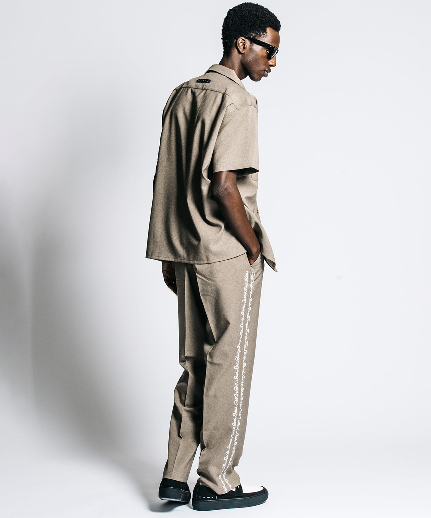 TAILORED SS SHIRT – MELANGE EASY CARE