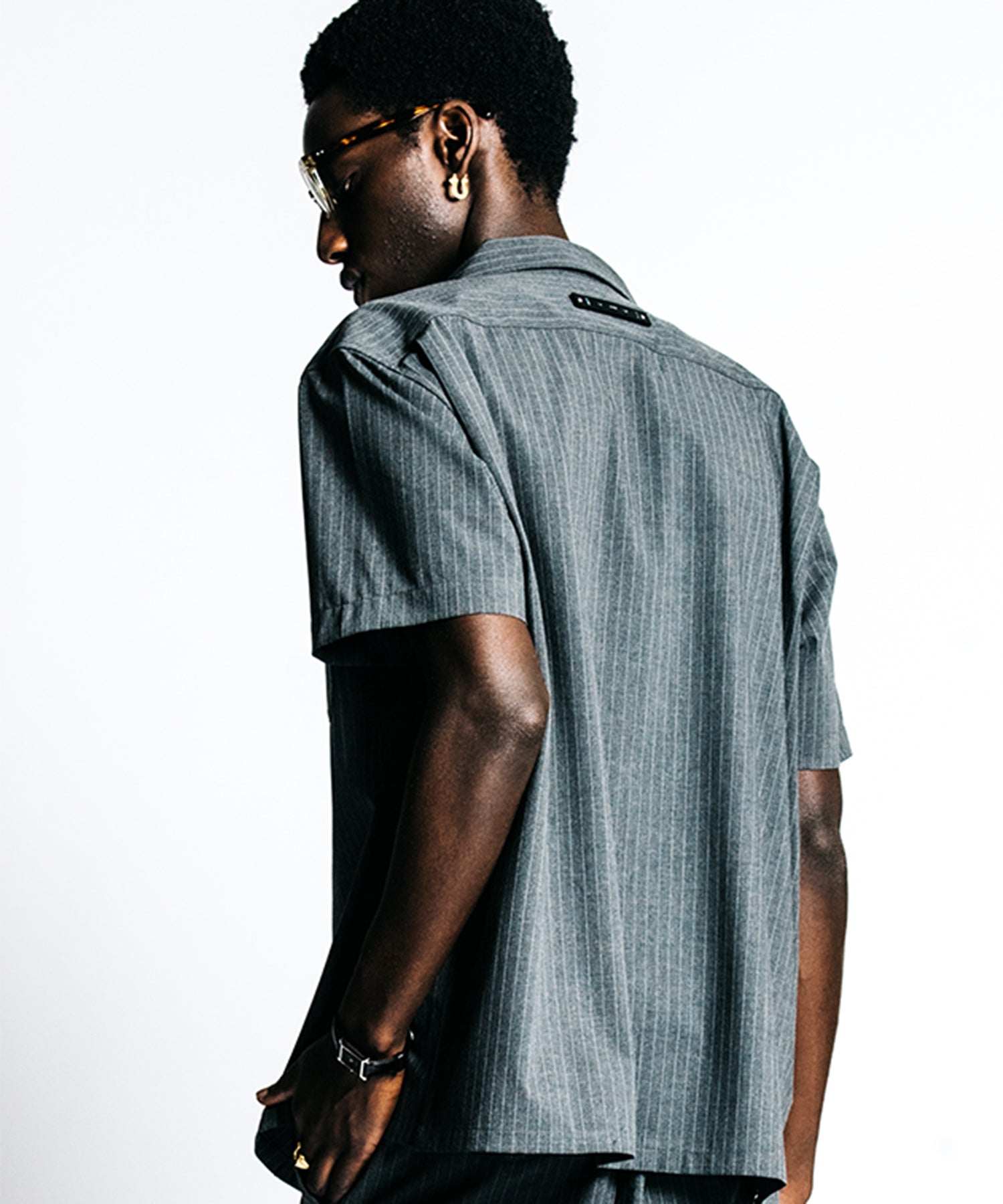 TAILORED S/S SHIRT – PIN STRIPE EASY CARE