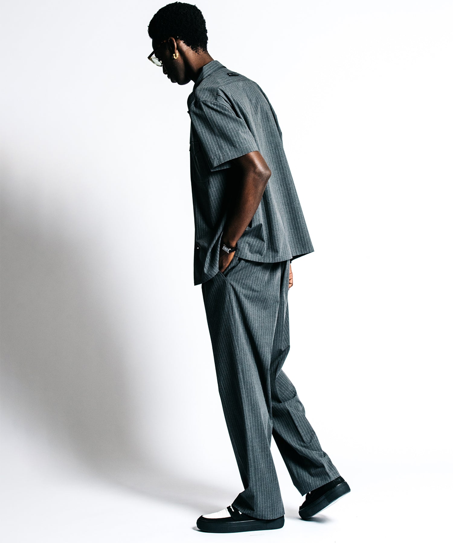 TAILORED S/S SHIRT – PIN STRIPE EASY CARE