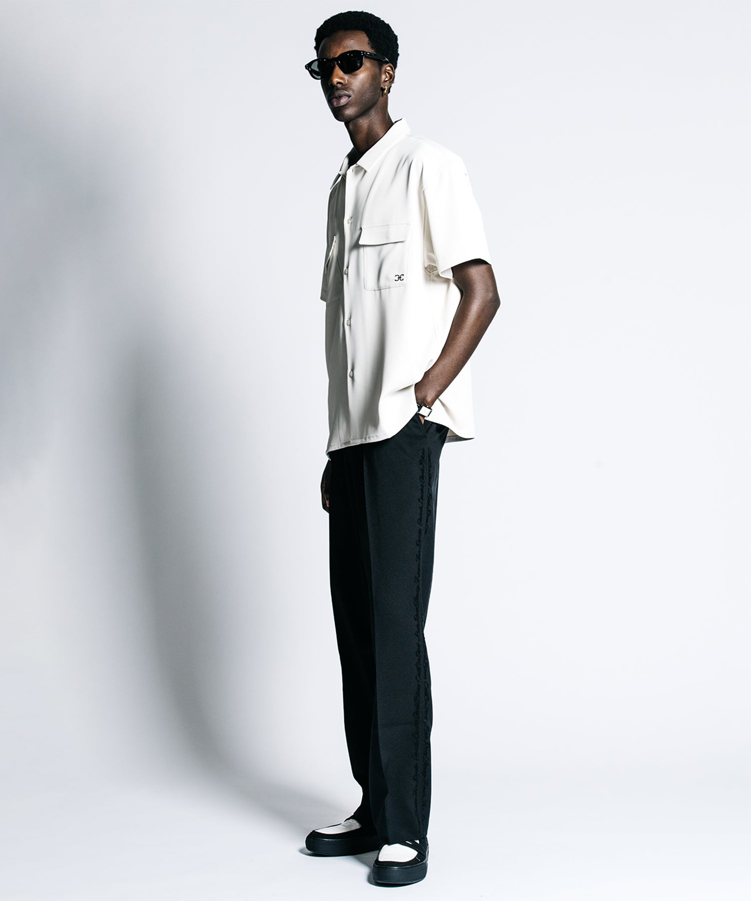 TAILORED MUSTANG EMBROIDERY S/S SHIRT – EASY CARE