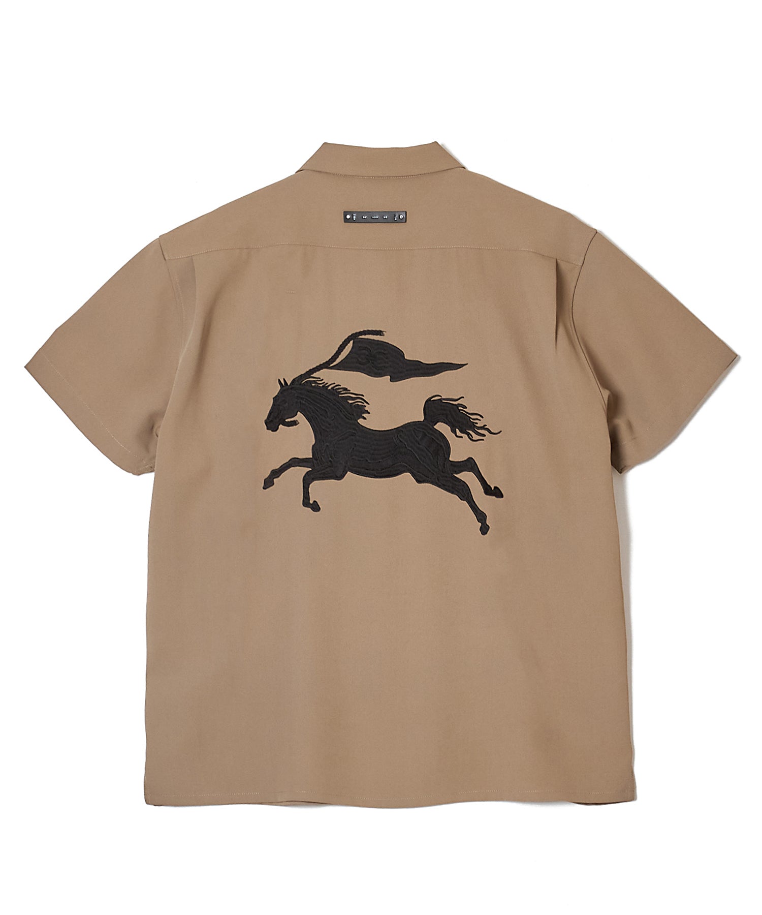 TAILORED MUSTANG EMBROIDERY S/S SHIRT – EASY CARE