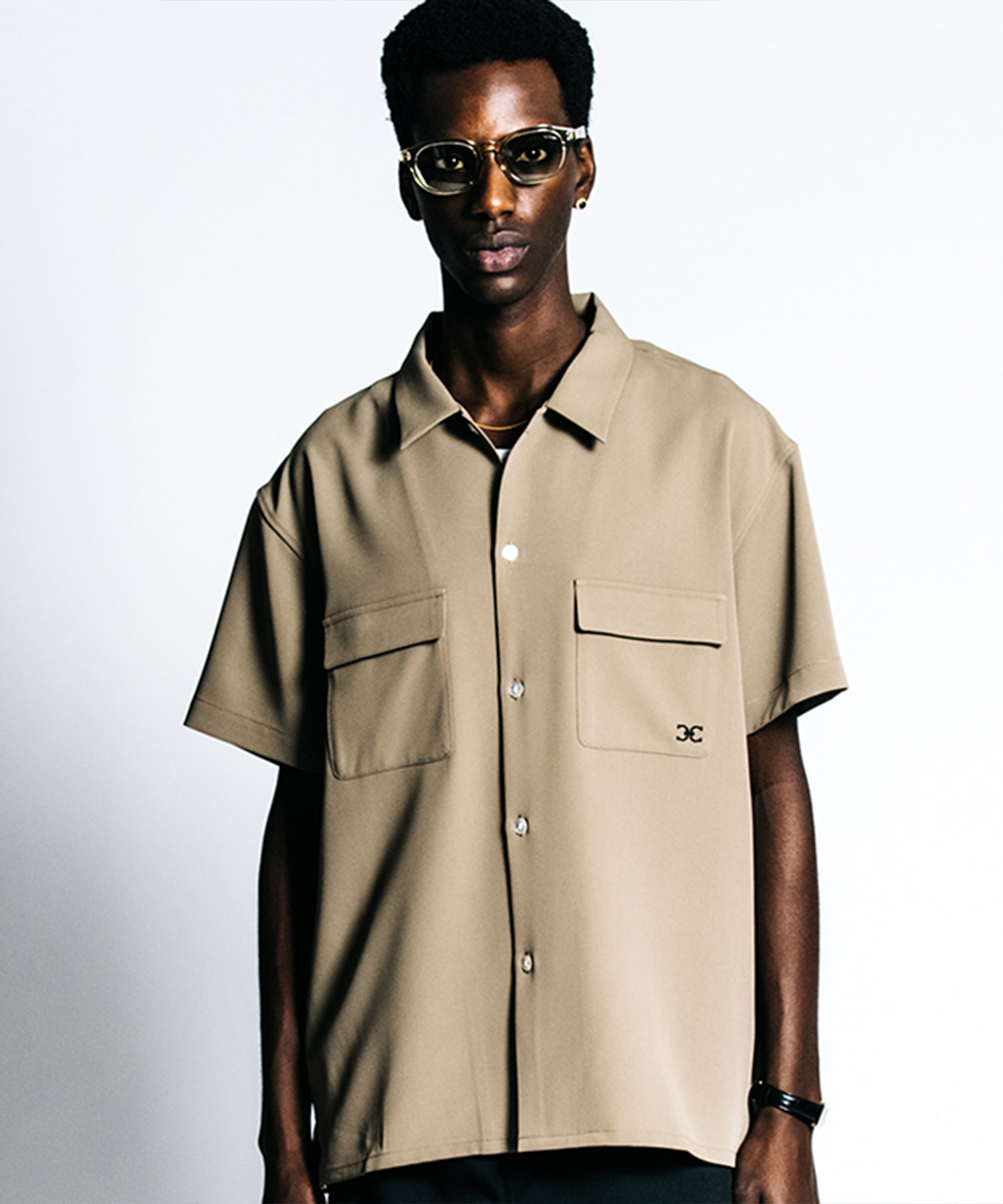 TAILORED MUSTANG EMBROIDERY S/S SHIRT – EASY CARE