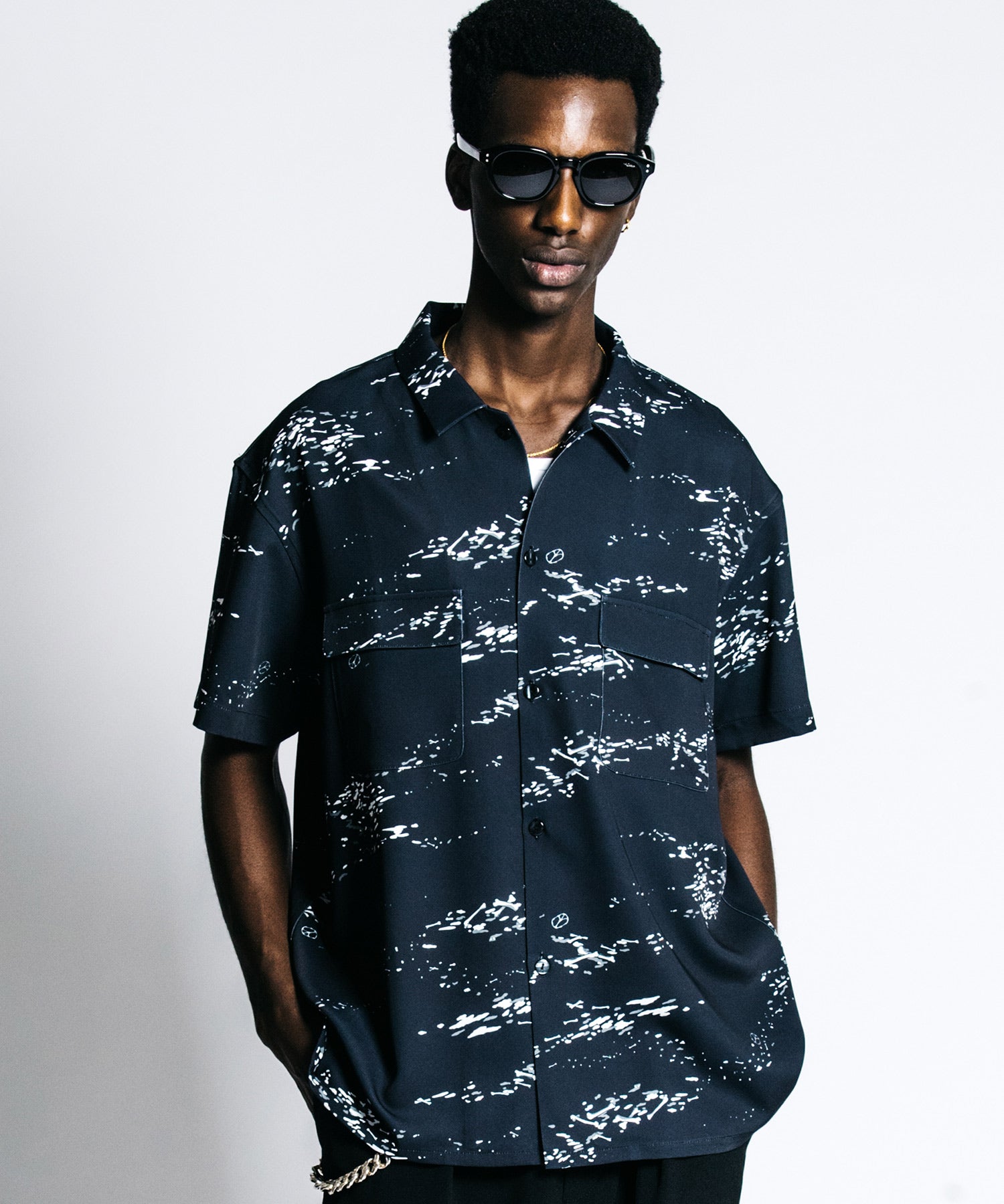 UNDERWORLD RIVER ALOHA SHIRT