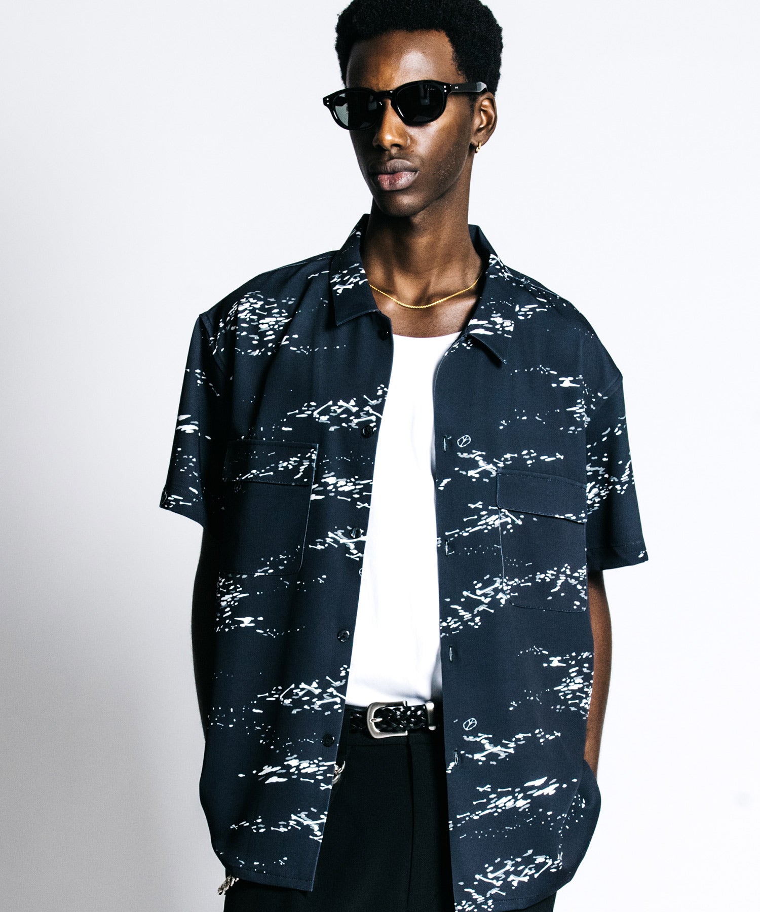 UNDERWORLD RIVER ALOHA SHIRT