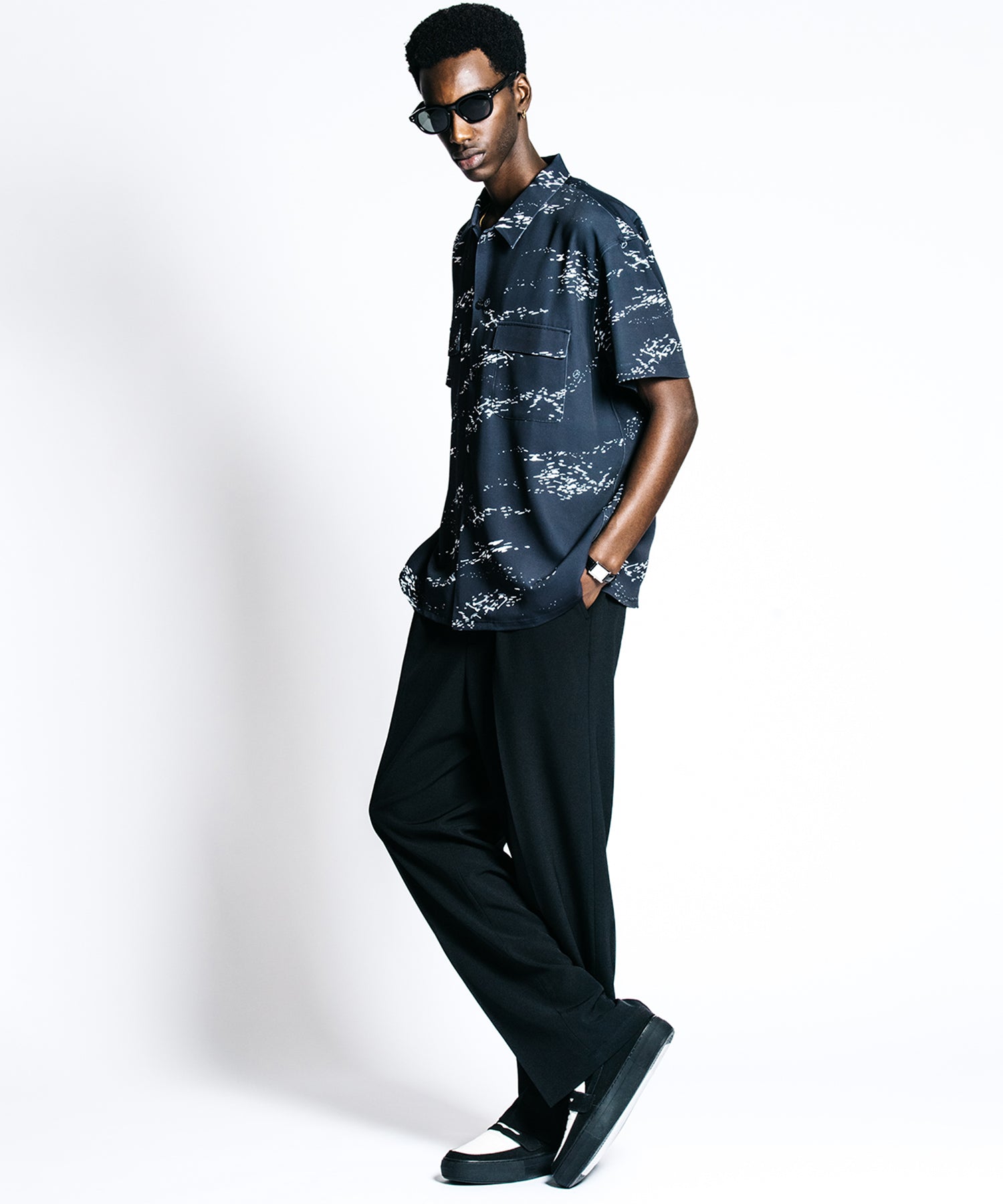 UNDERWORLD RIVER ALOHA SHIRT